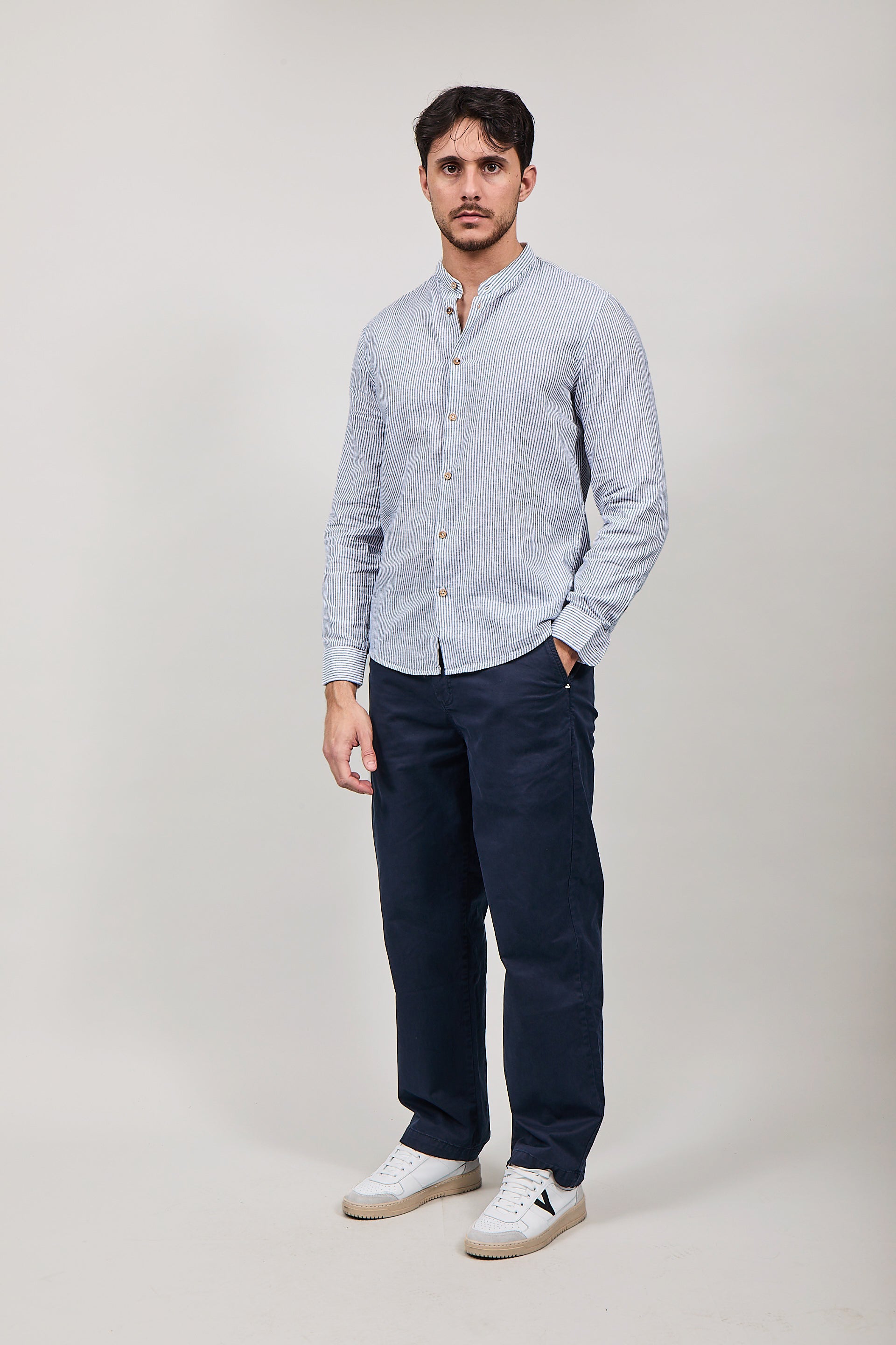 Camicia Hamaki-ho 1300 Blu