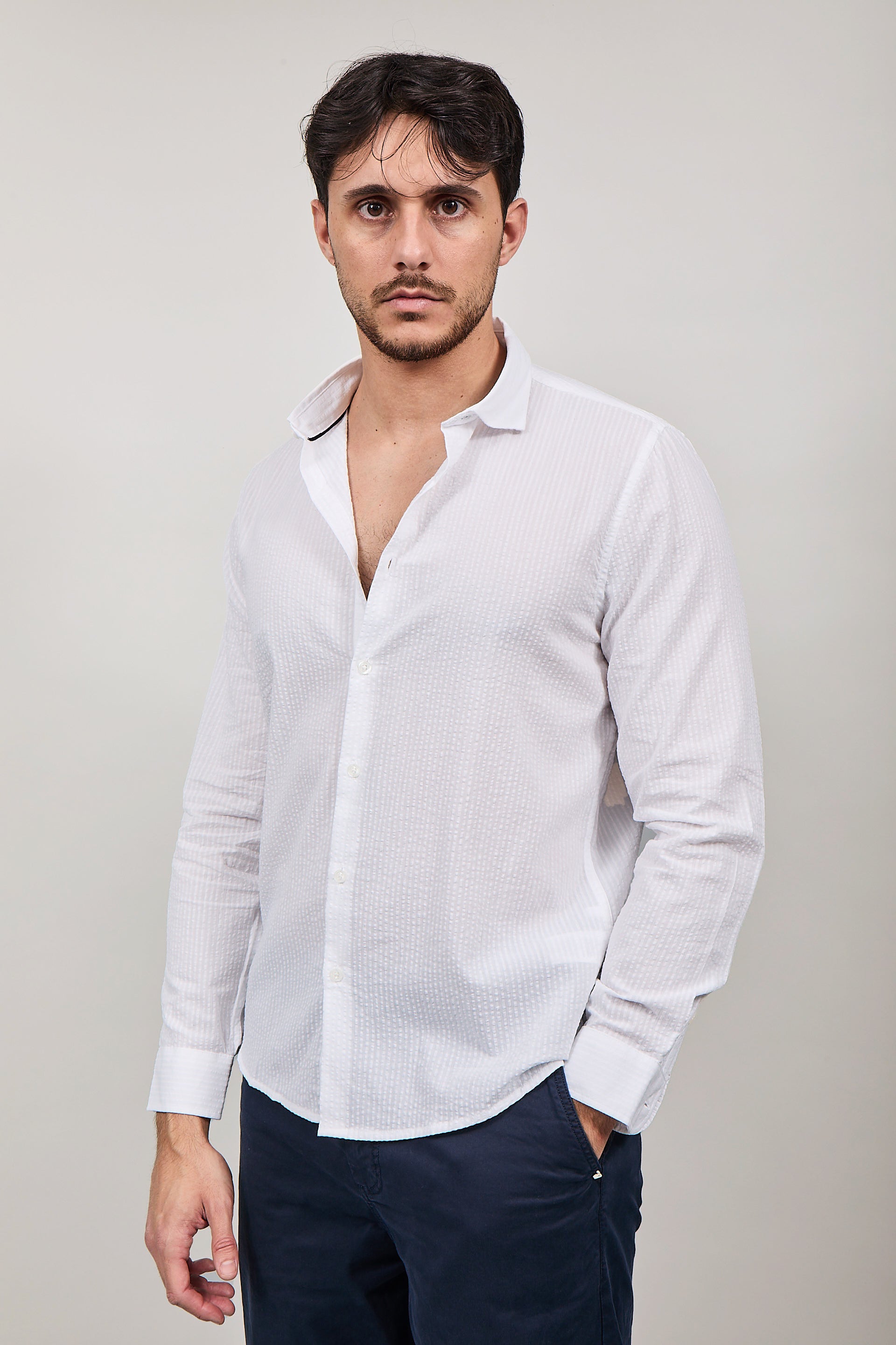 Camicia Hamaki-ho 1306 Bianca