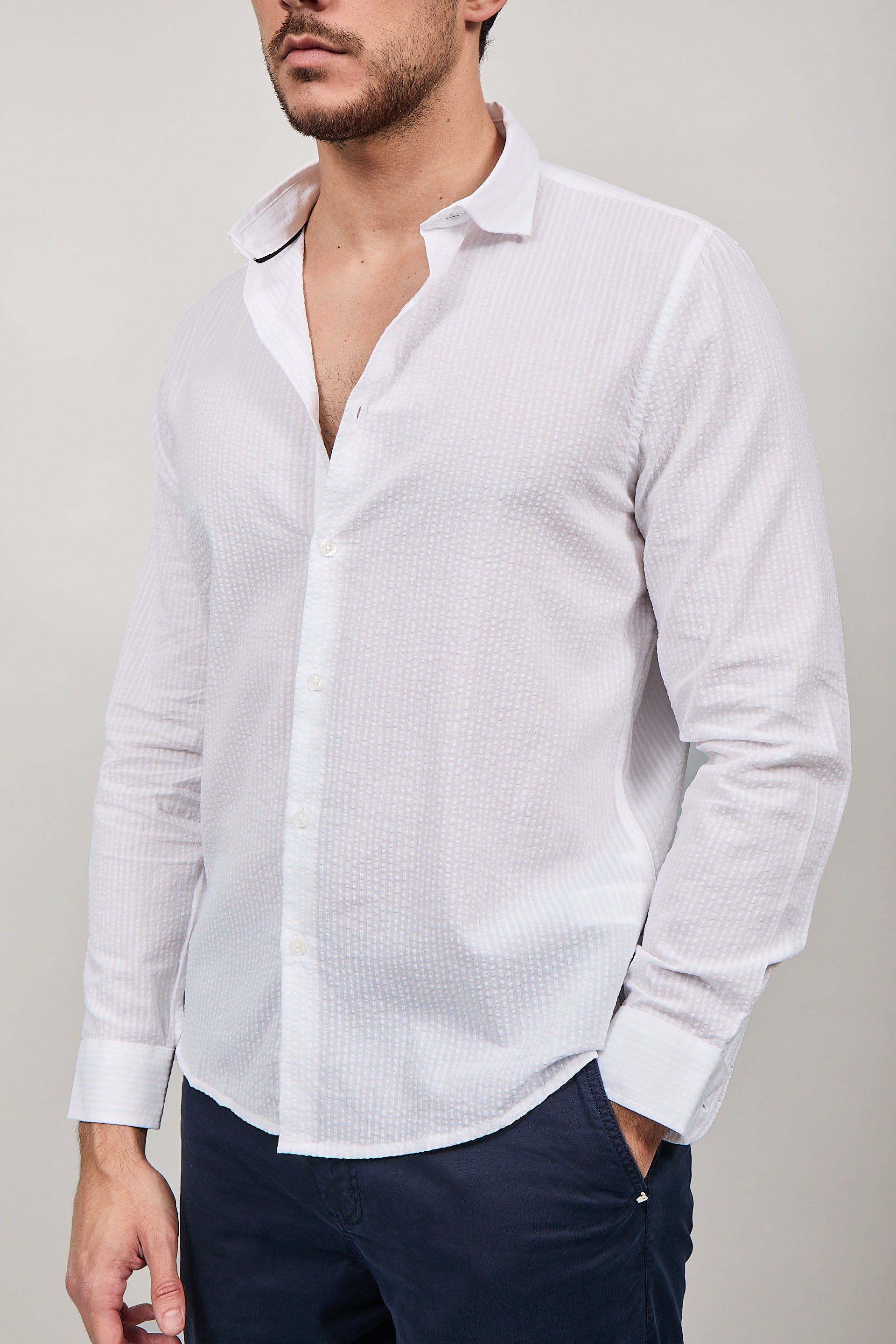 Camicia Hamaki-ho 1306 Bianca