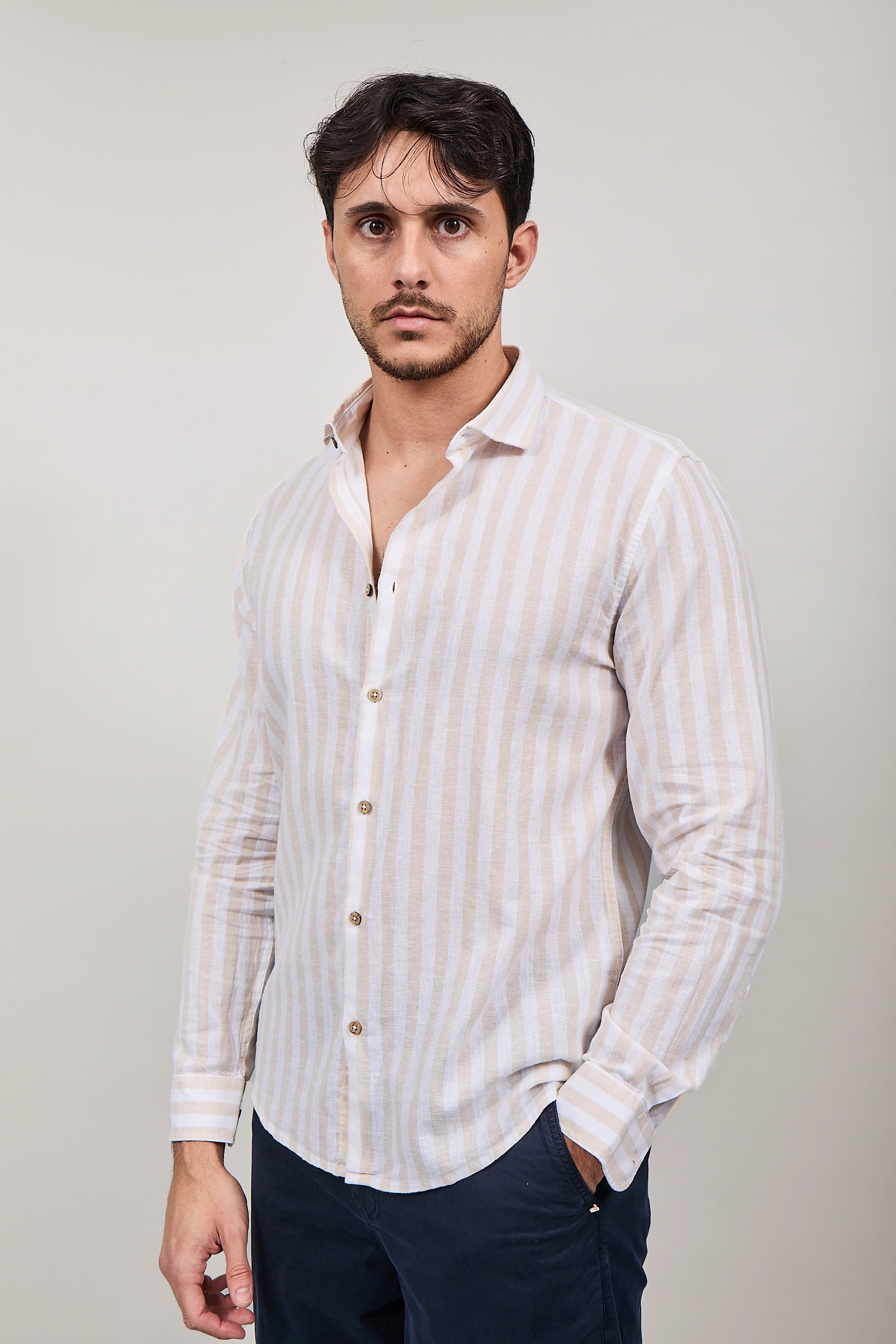 Camicia Hamaki-ho 1299 Beige