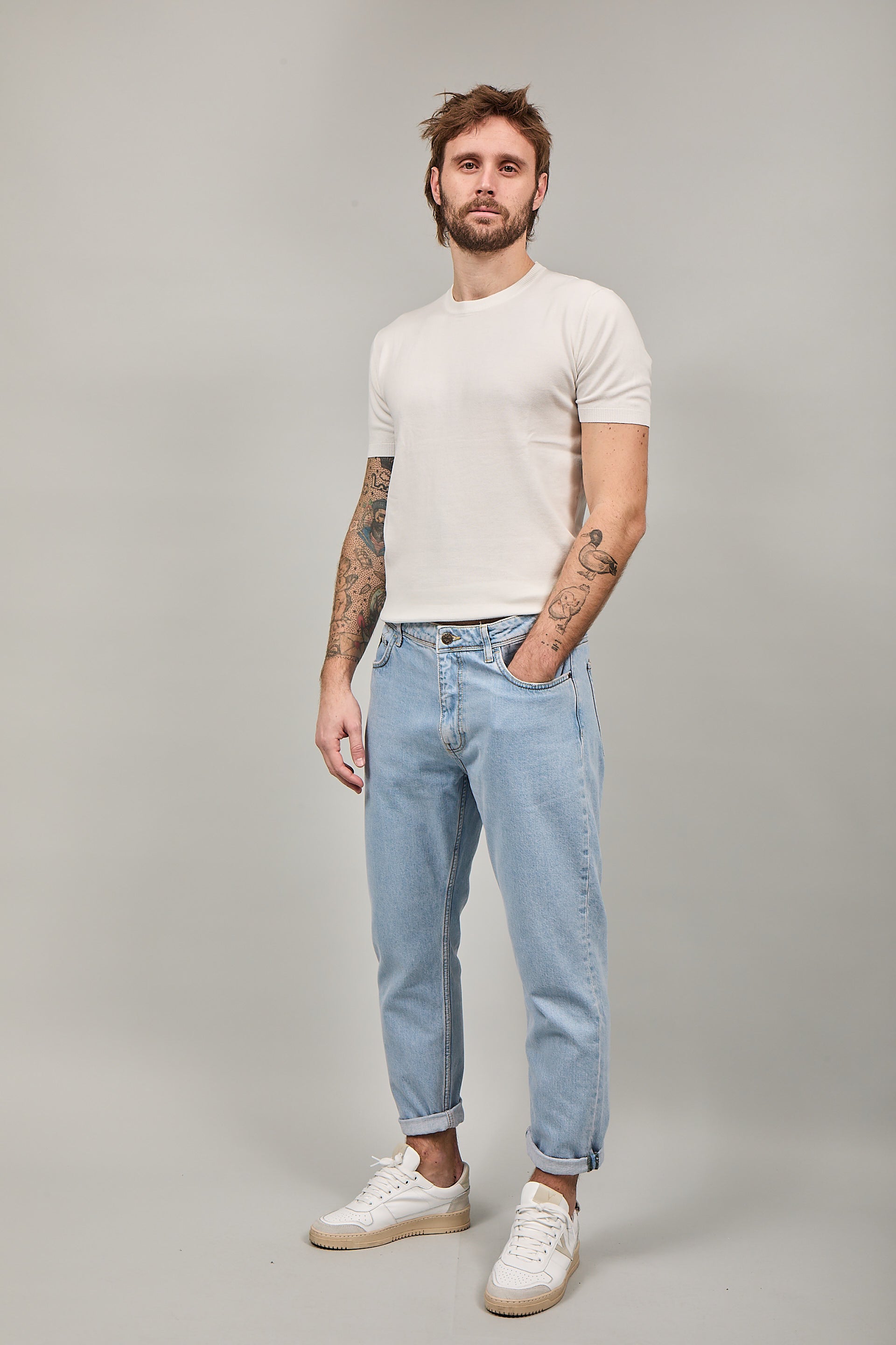 Jeans Pont Cropped Yellowstone 45