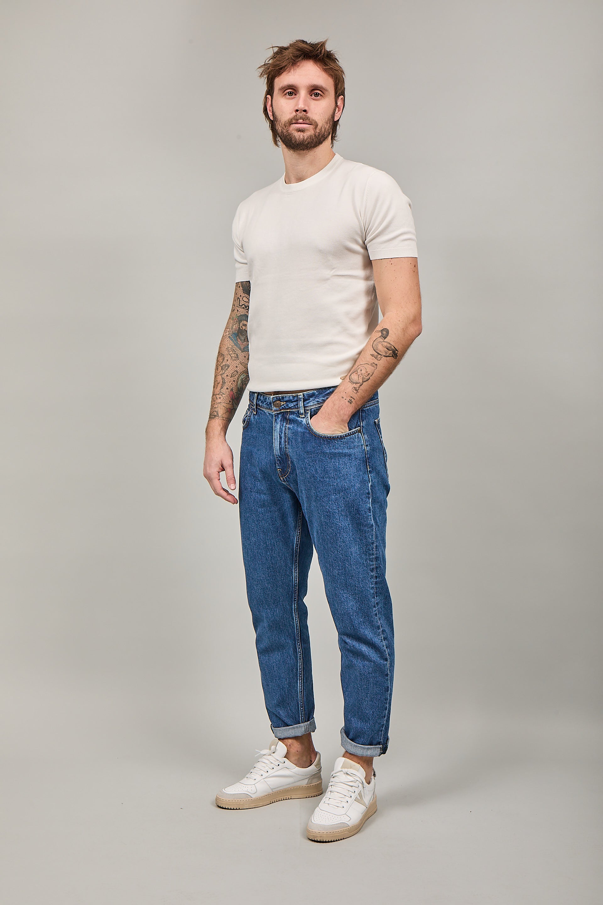 Jeans Pont Cropped Yellowstone 35