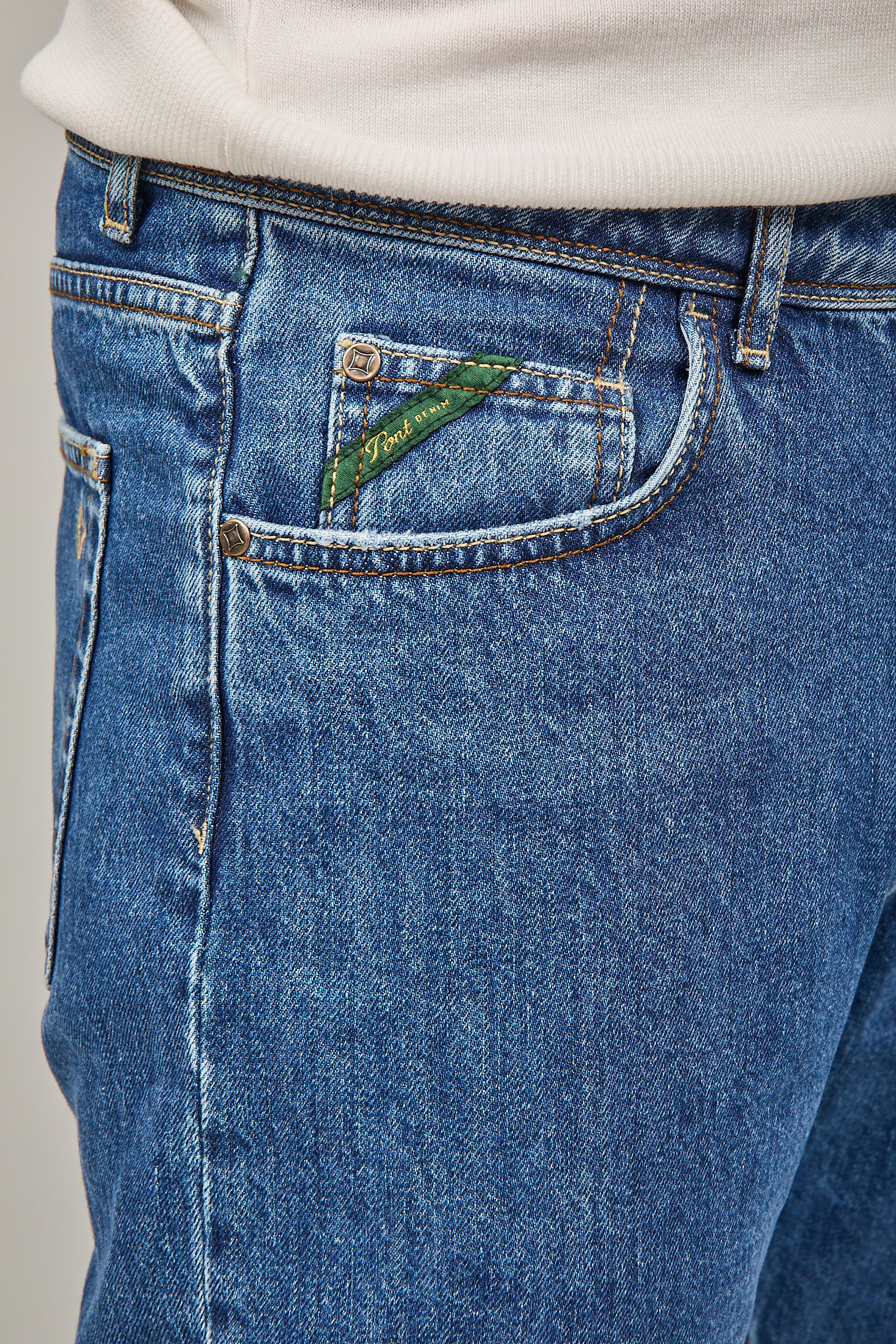 Jeans Pont Cropped Yellowstone 35