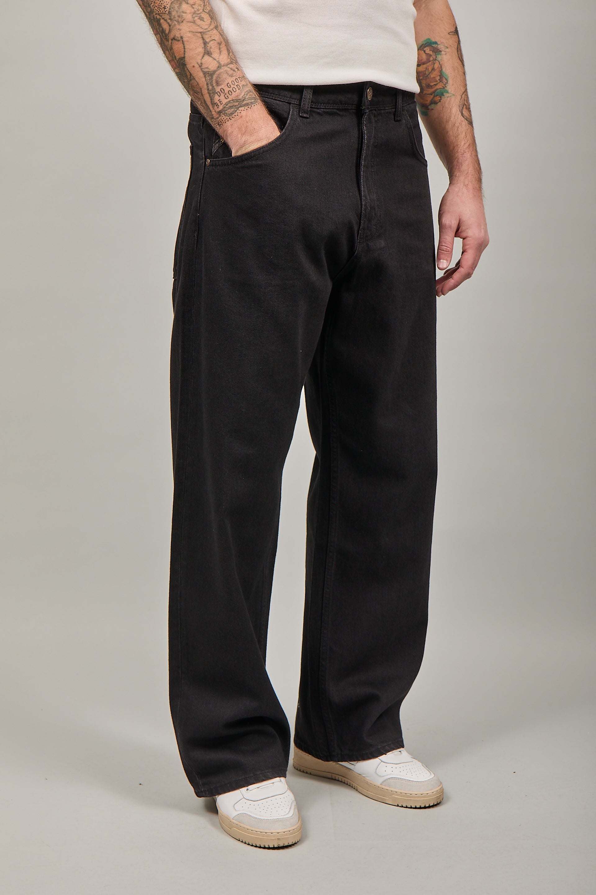 Jeans Pont Super Wide Rio Nero