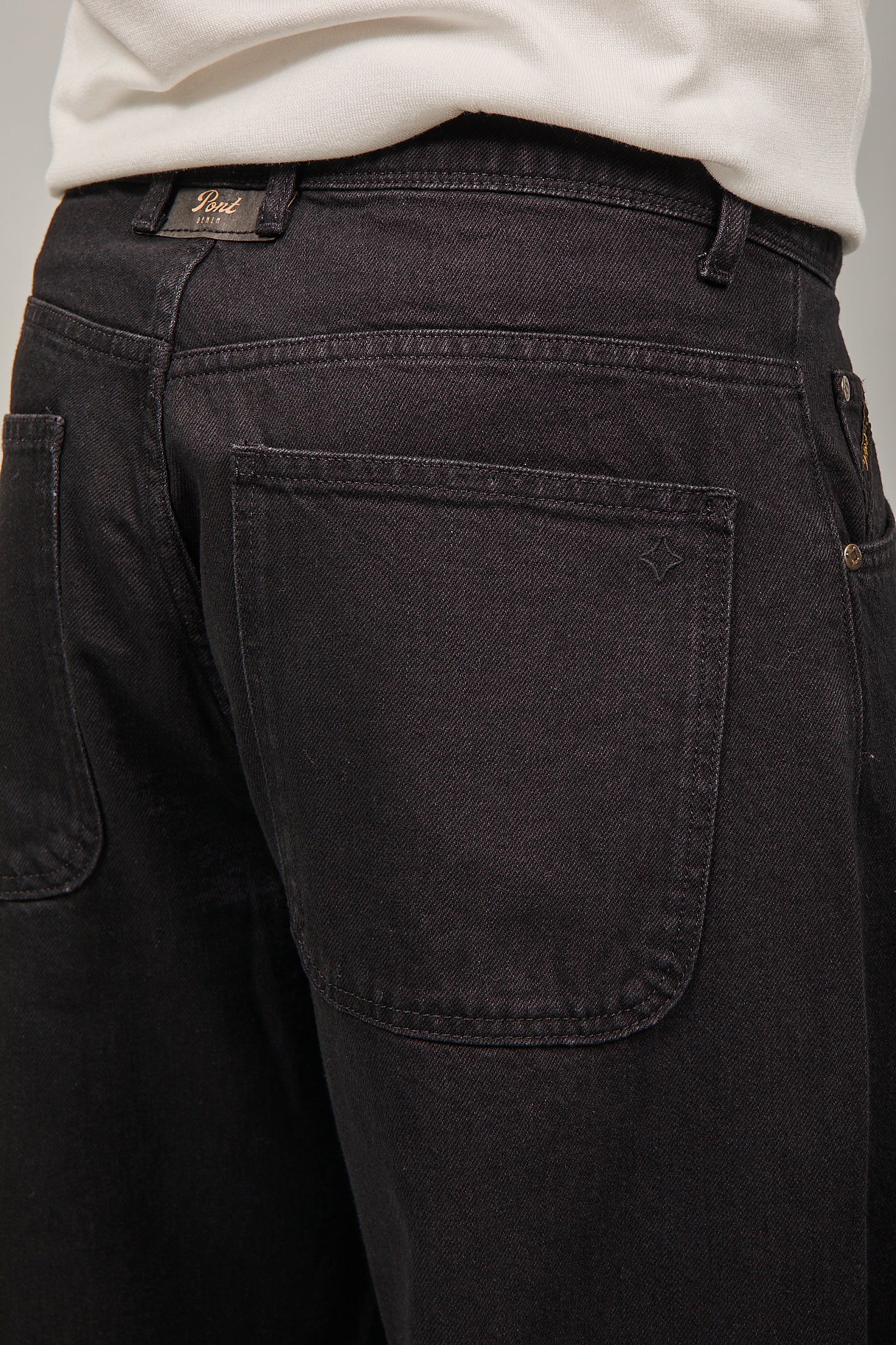Jeans Pont Super Wide Rio Nero