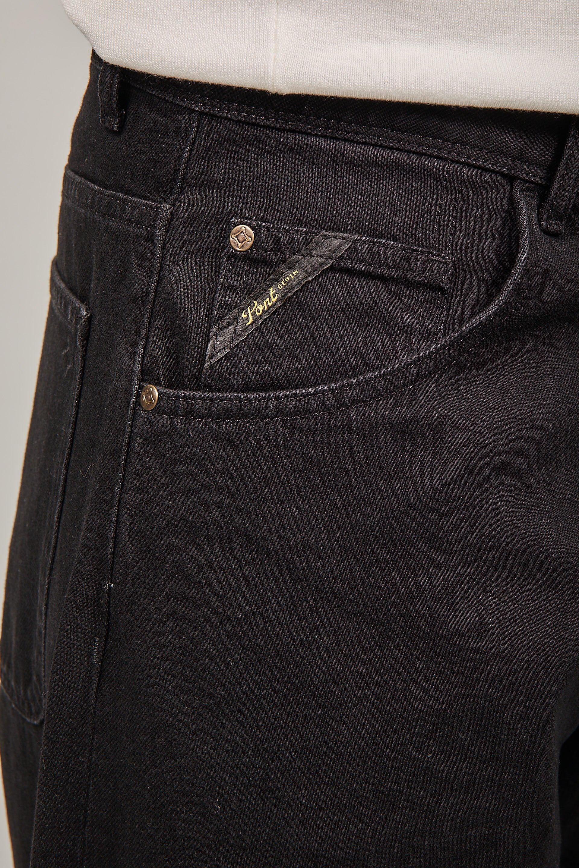 Jeans Pont Super Wide Rio Nero