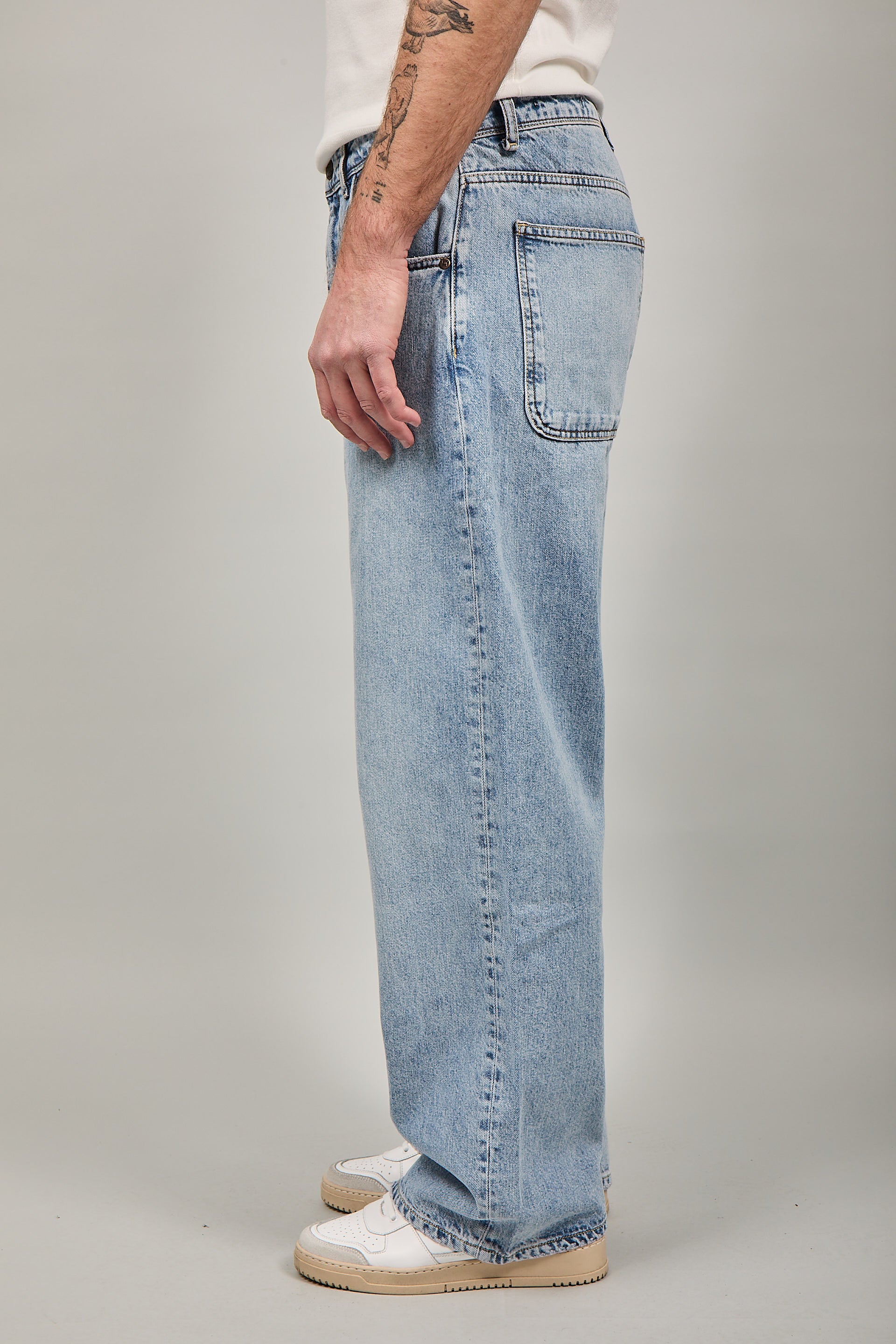 Jeans Pont Super Wide Rio Chiaro