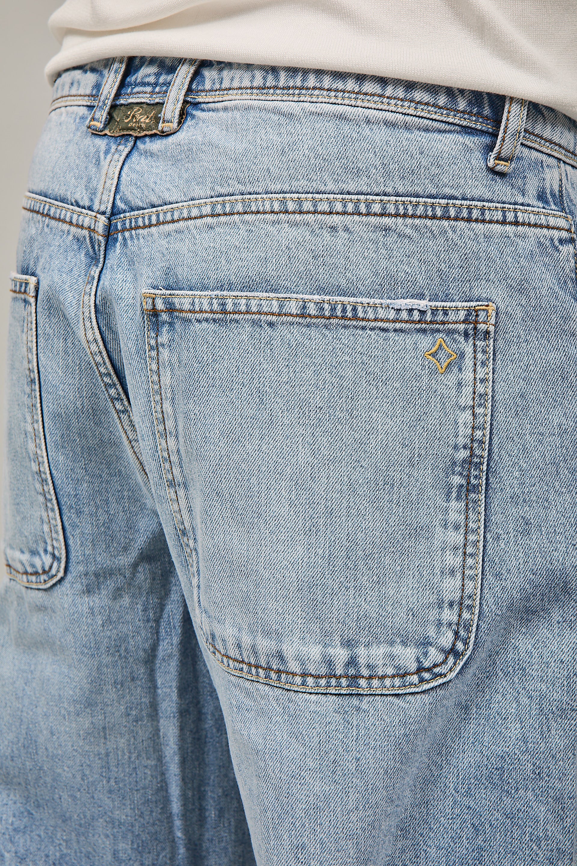Jeans Pont Super Wide Rio Chiaro