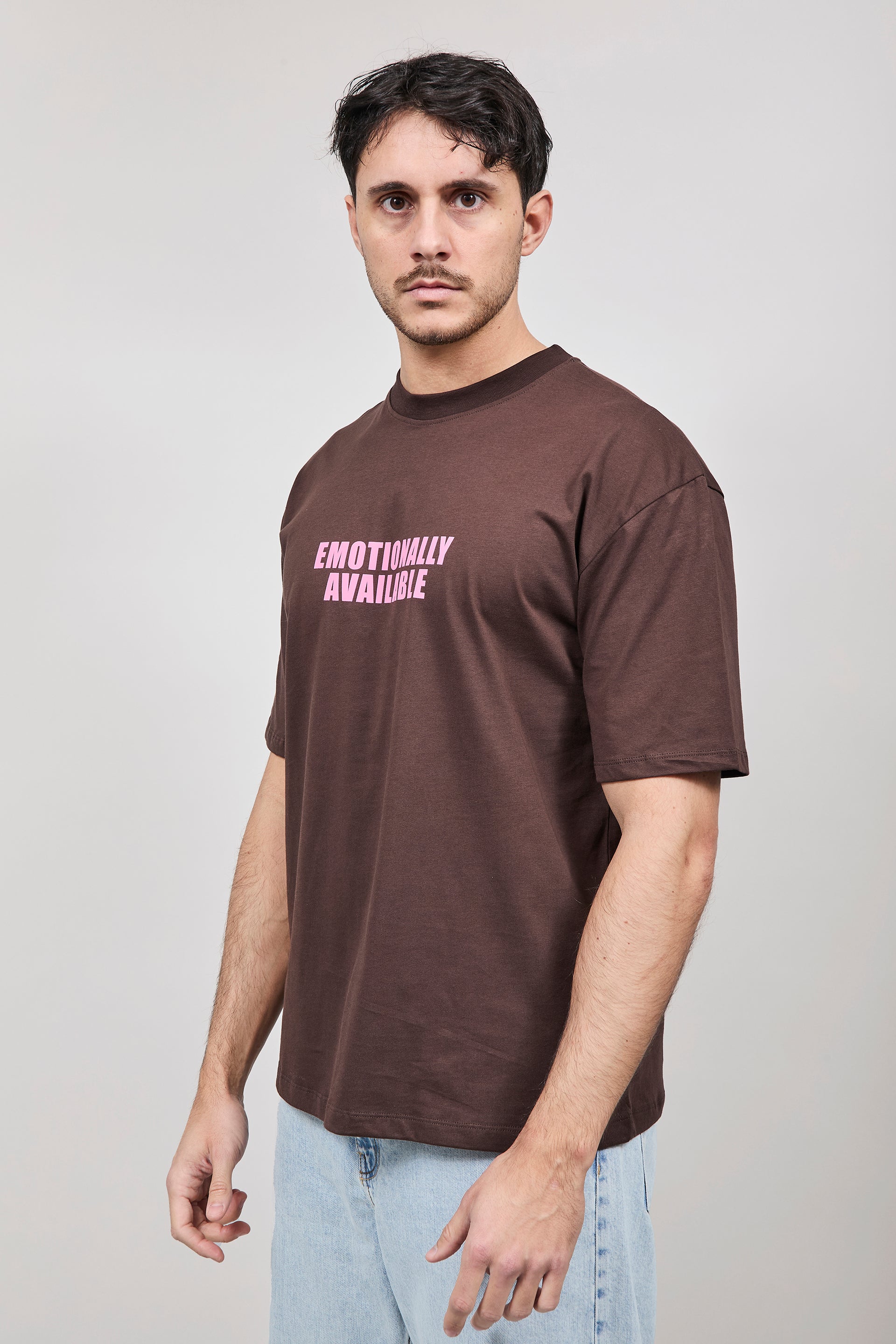 T-shirt Why Not Brand MS78 emotion Marrone