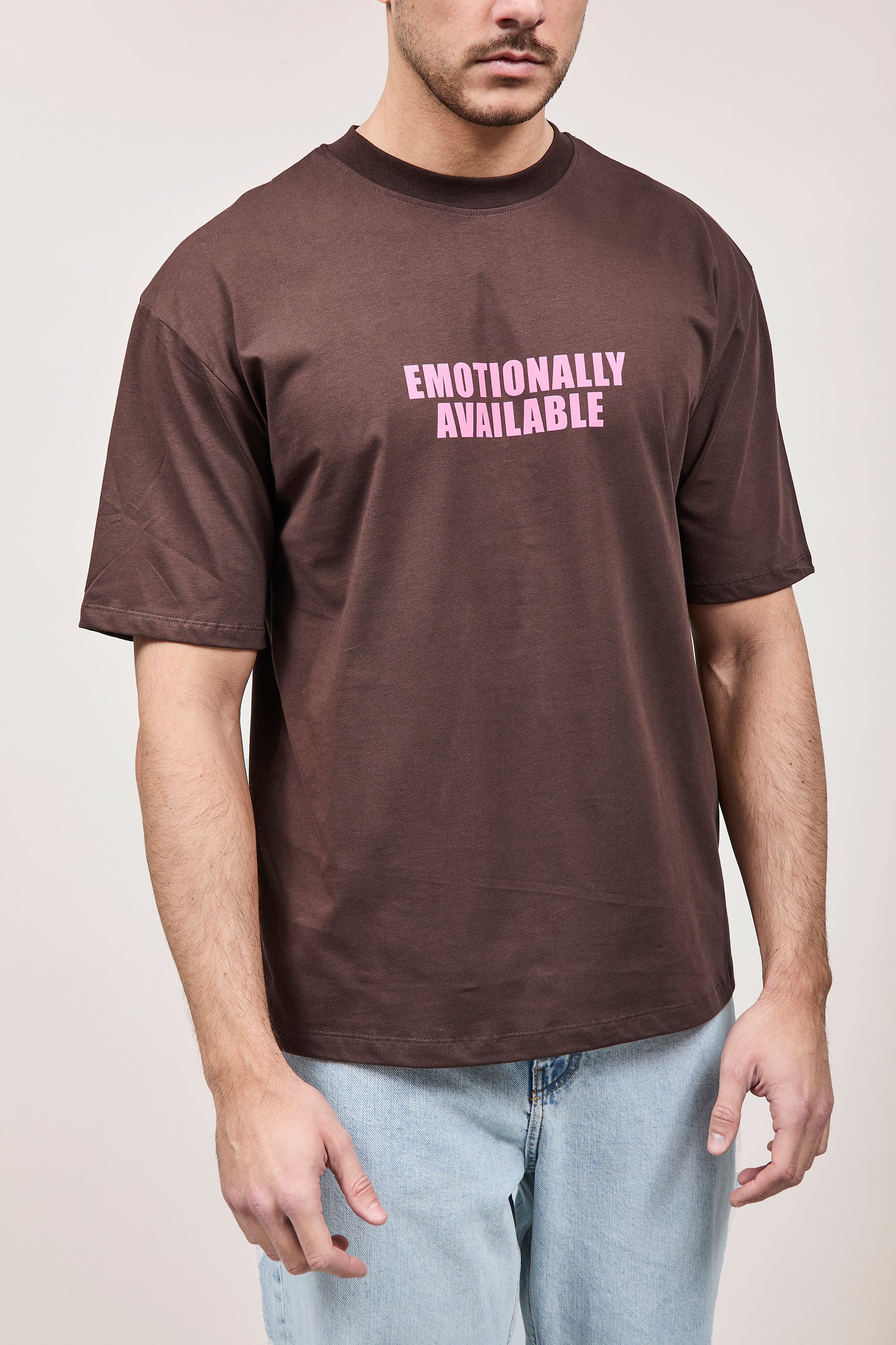 T-shirt Why Not Brand MS78 emotion Marrone