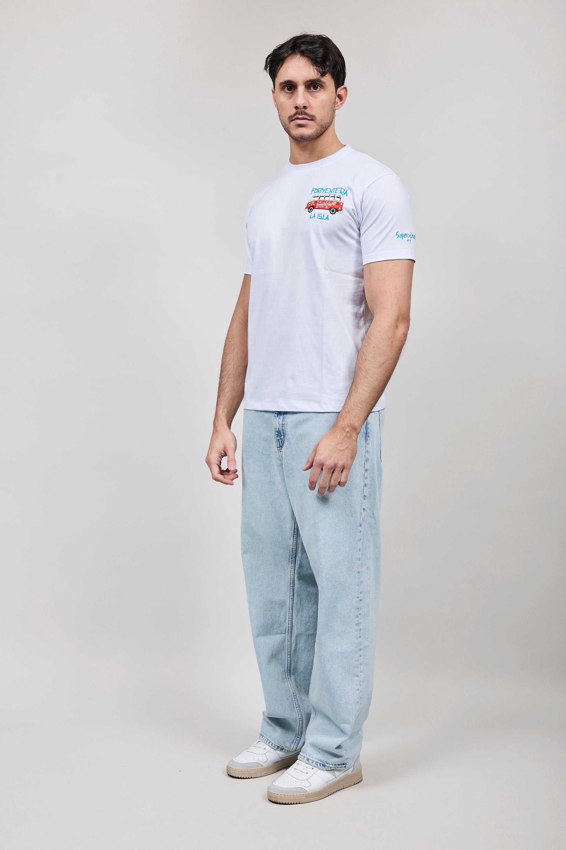 T-shirt Superculture Bianca A1827