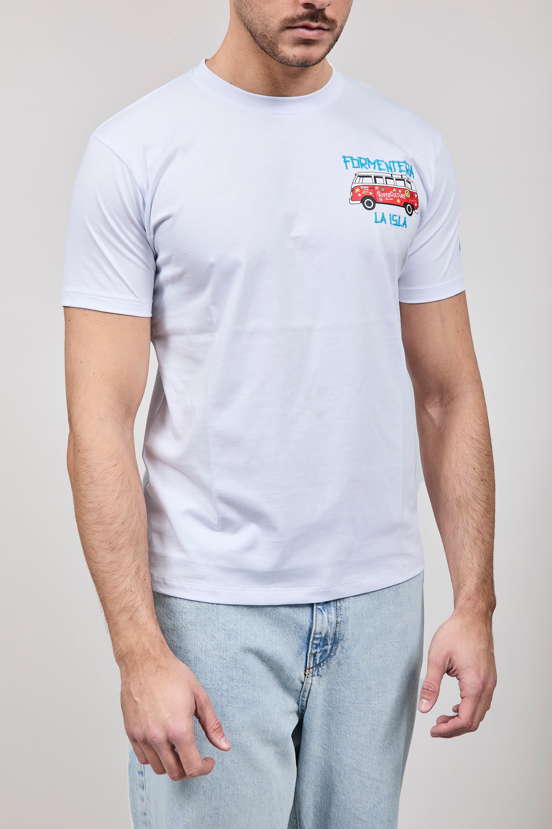T-shirt Superculture Bianca A1827