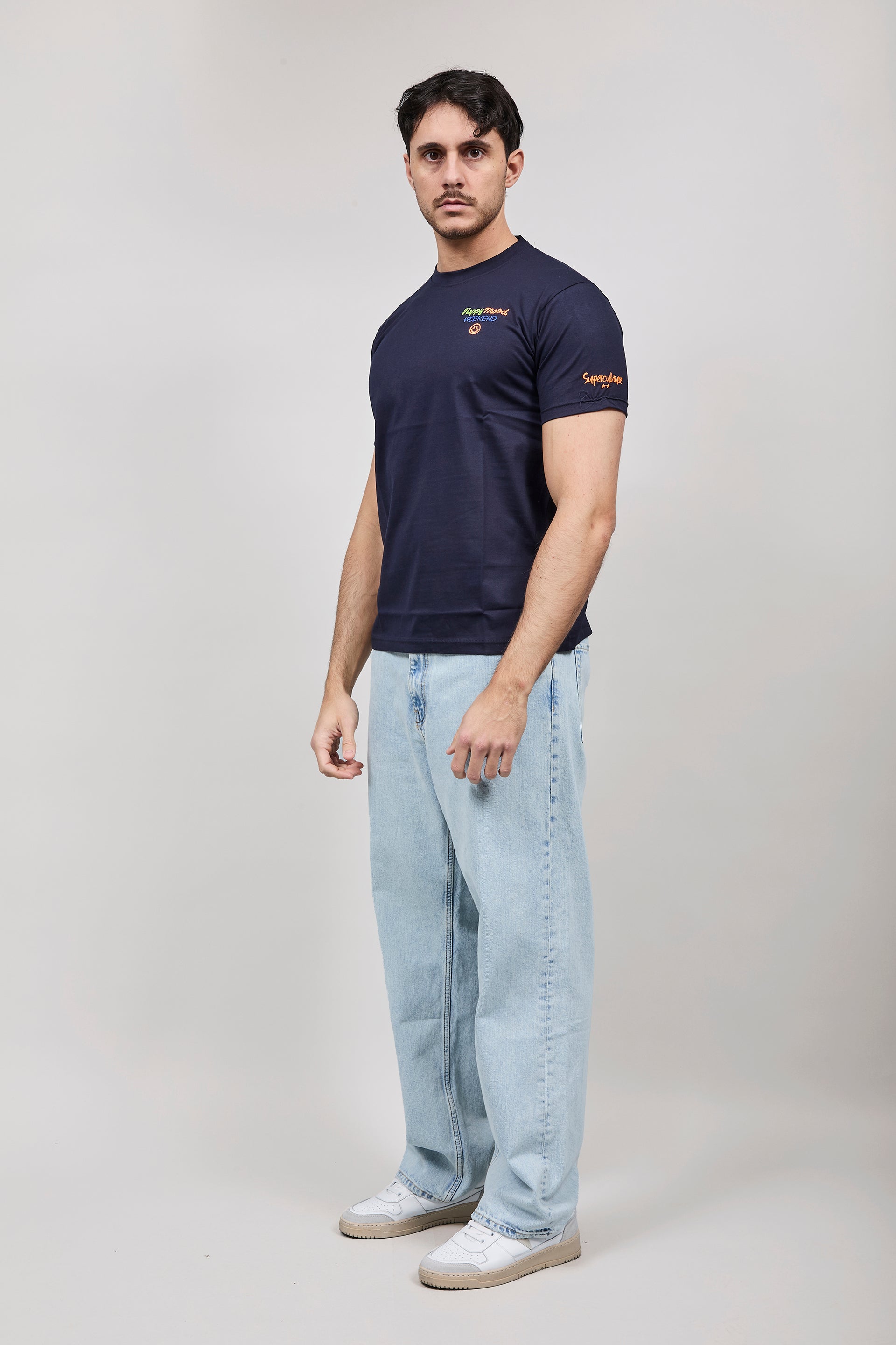 T-shirt Superculture Blu A1853