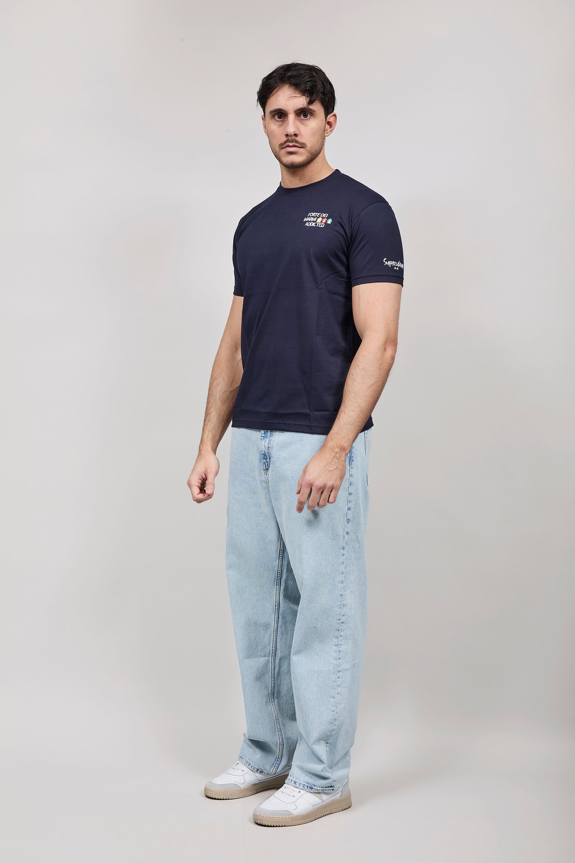 T-shirt Superculture Blu A1929