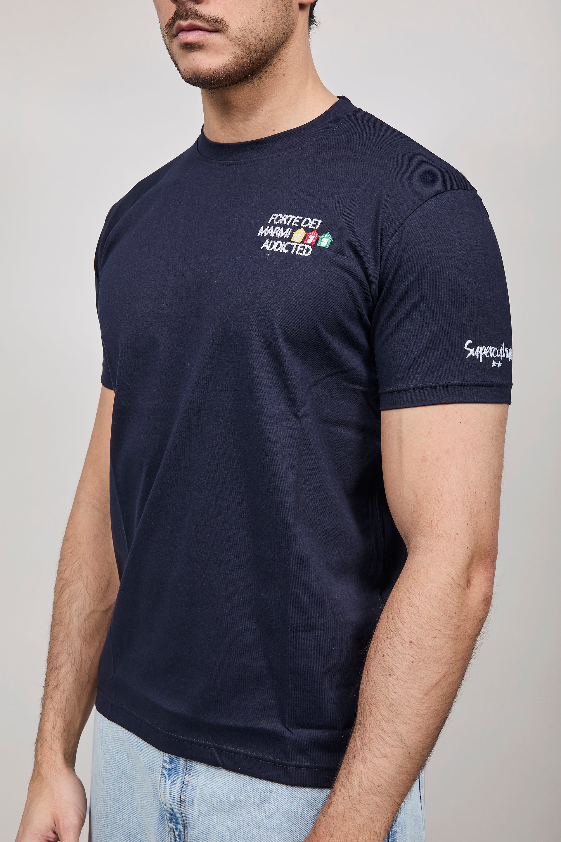 T-shirt Superculture Blu A1929