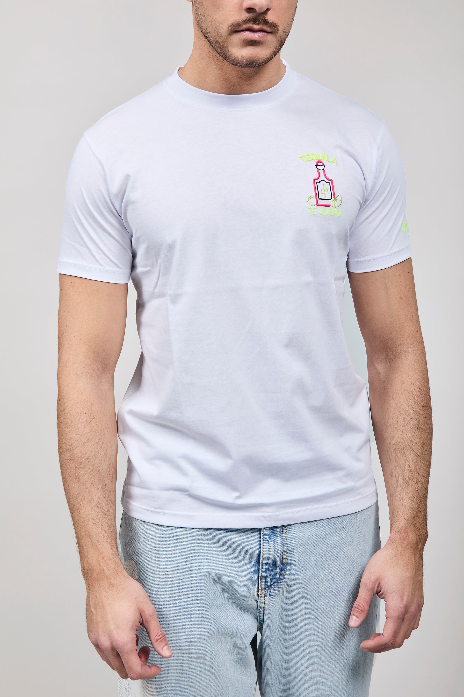 T-shirt Superculture Bianca A1841