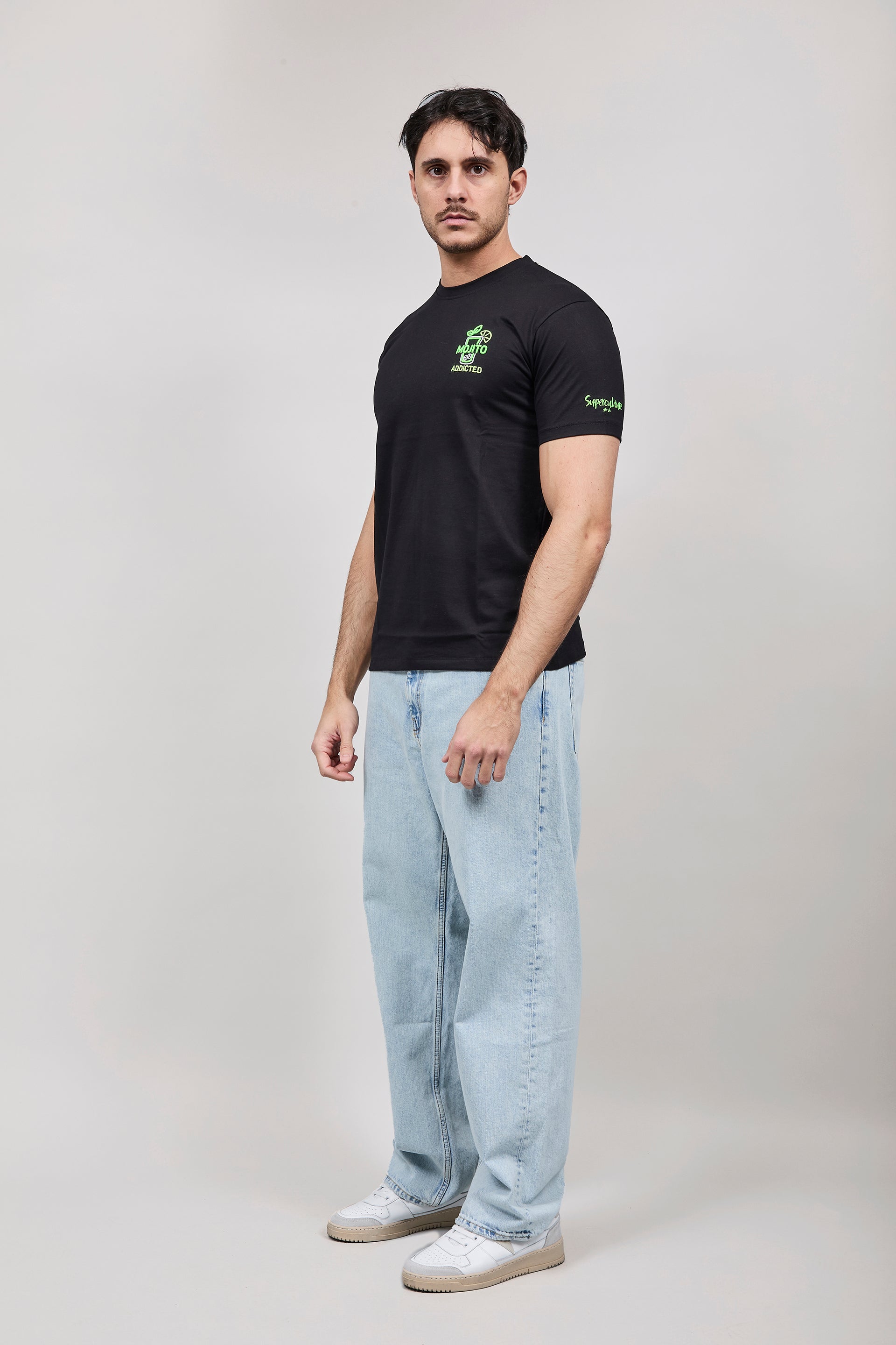 T-shirt Superculture Nero A1843