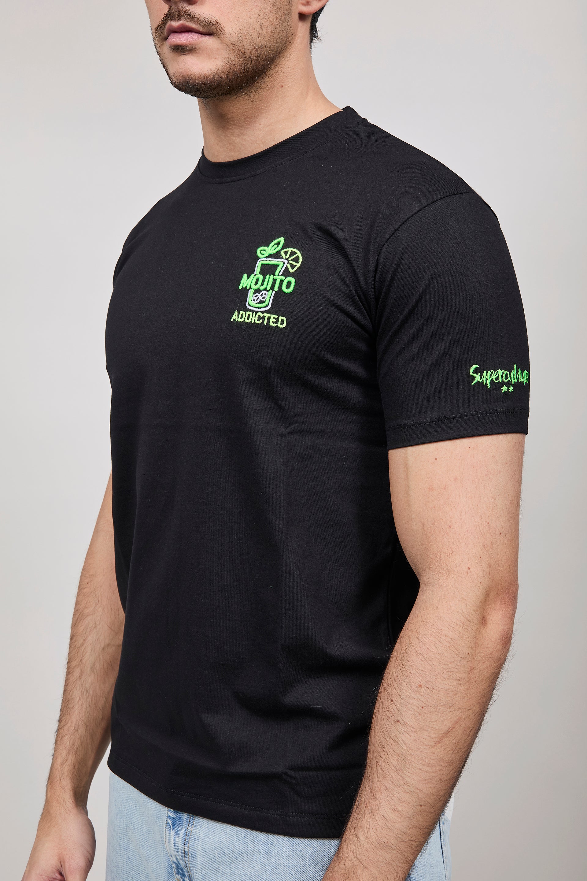 T-shirt Superculture Nero A1843