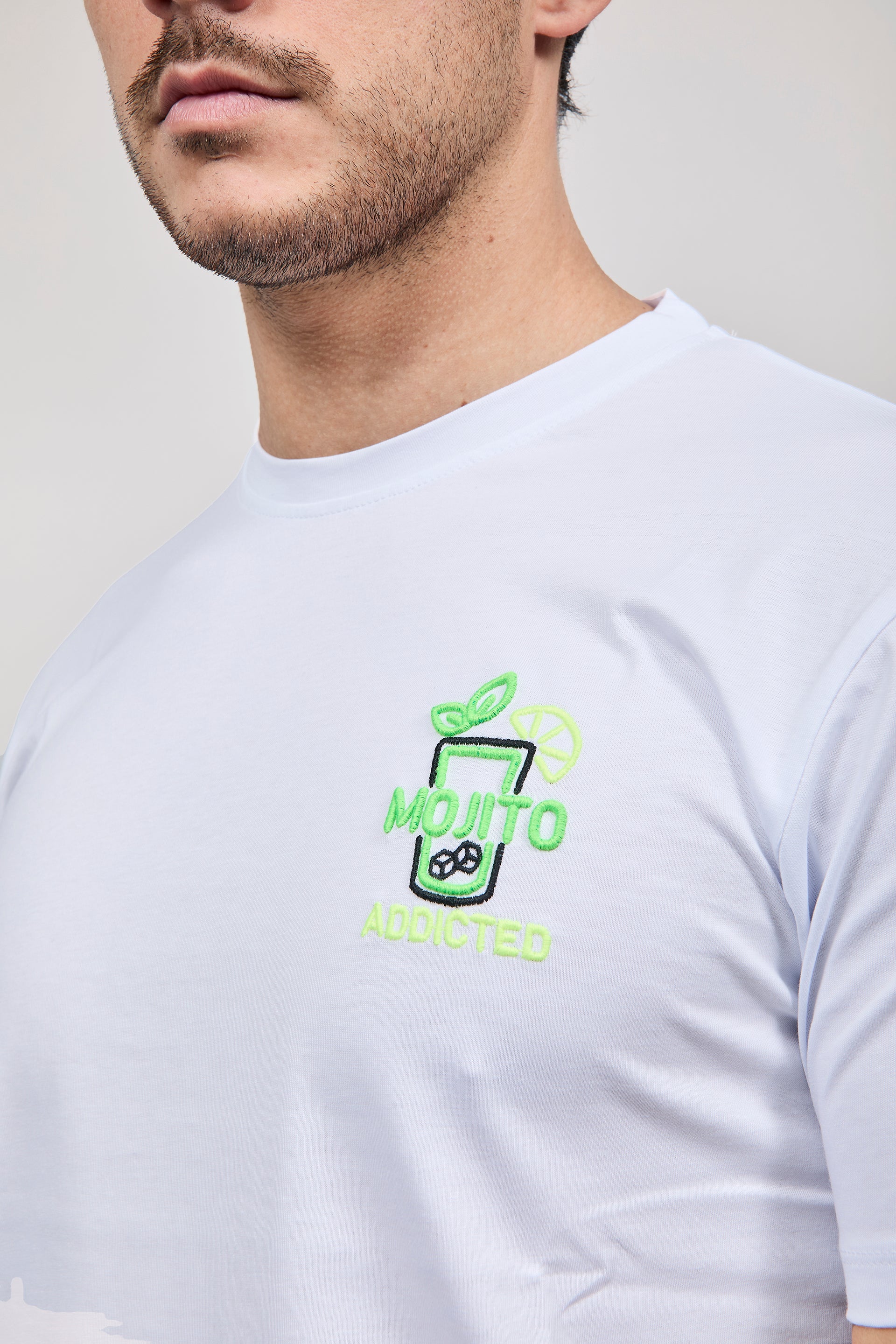 T-shirt Superculture Bianca A1843