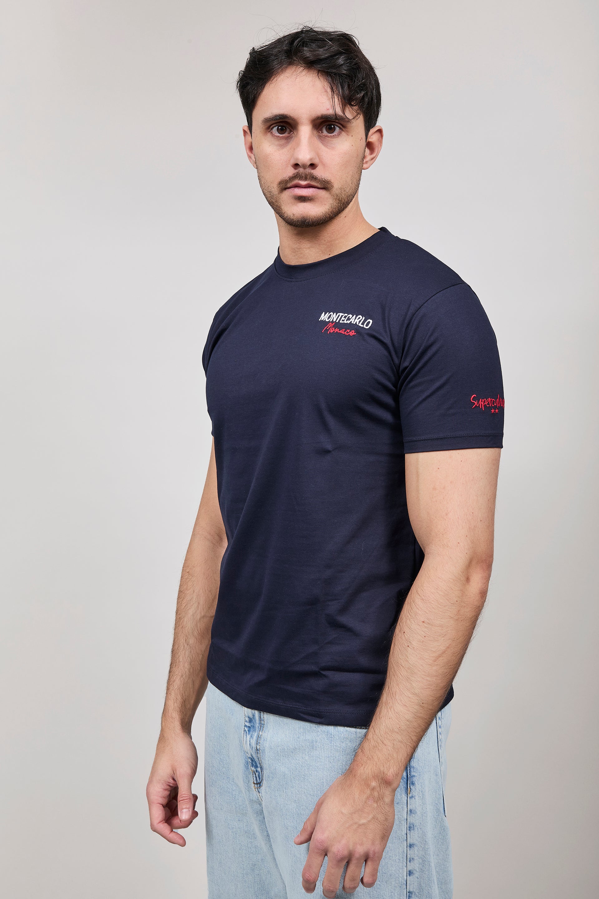 T-shirt Superculture Blu A1815