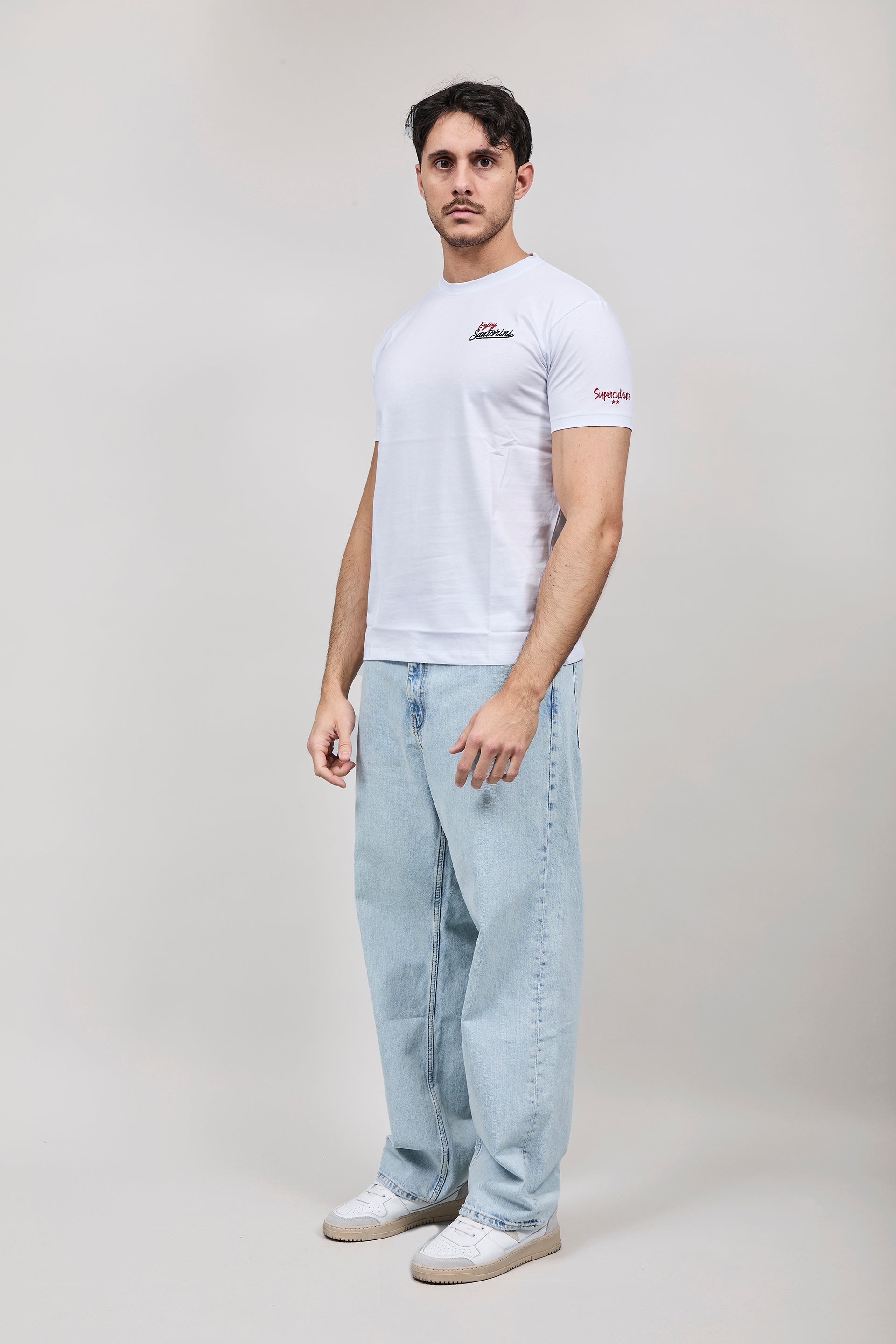 T-shirt Superculture Bianca A1831