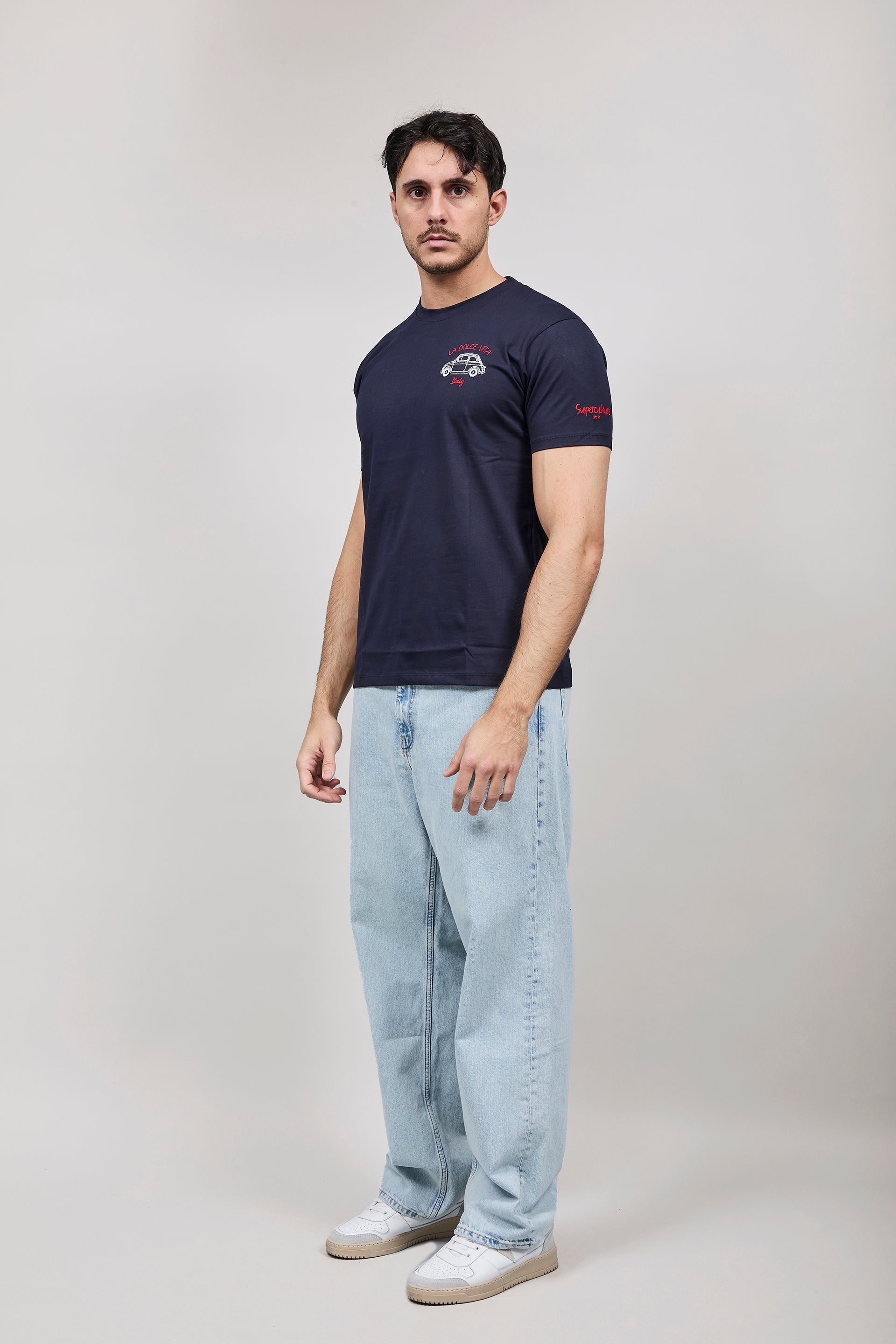 T-shirt Superculture Blu A1877