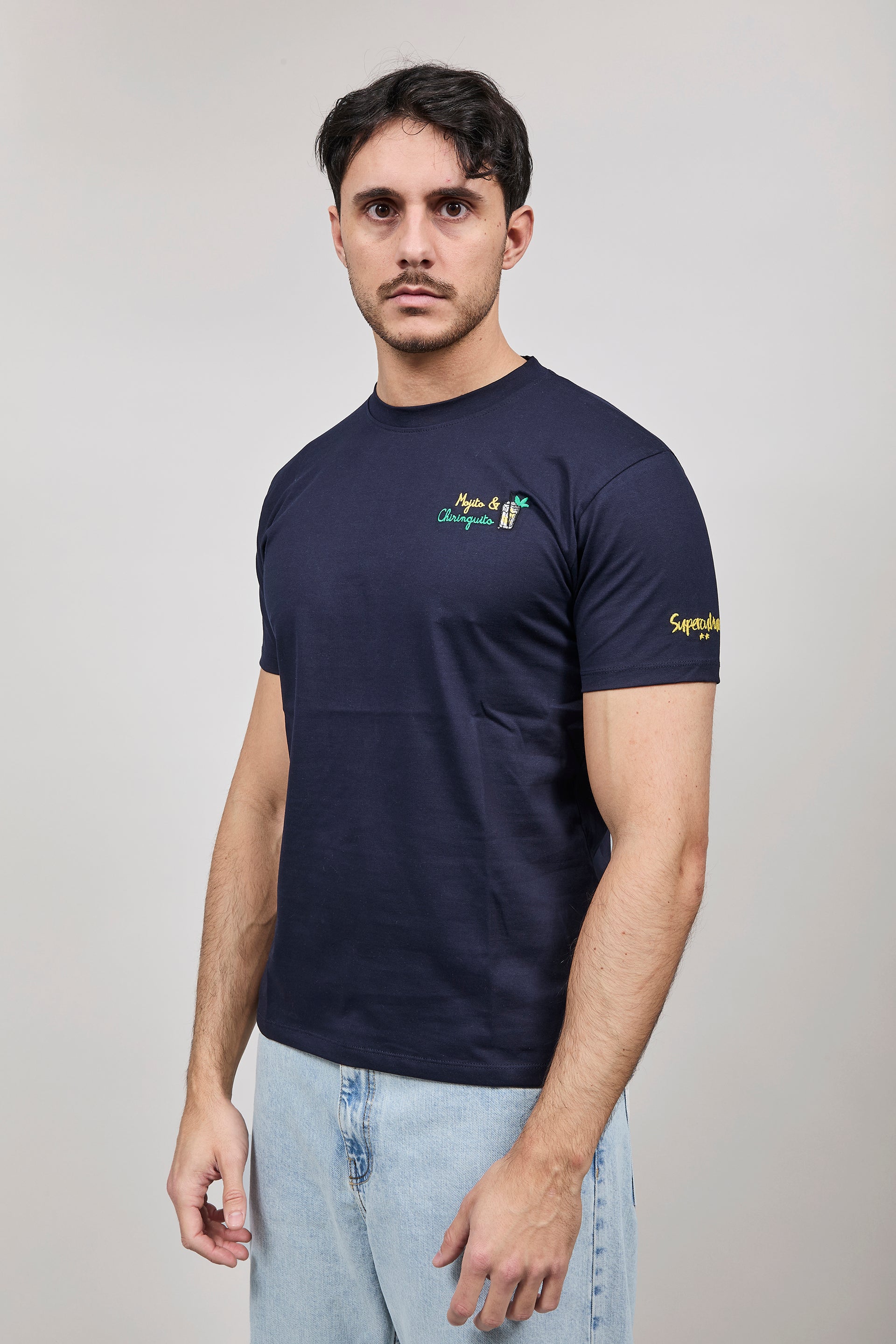 T-shirt Superculture Blu A1873