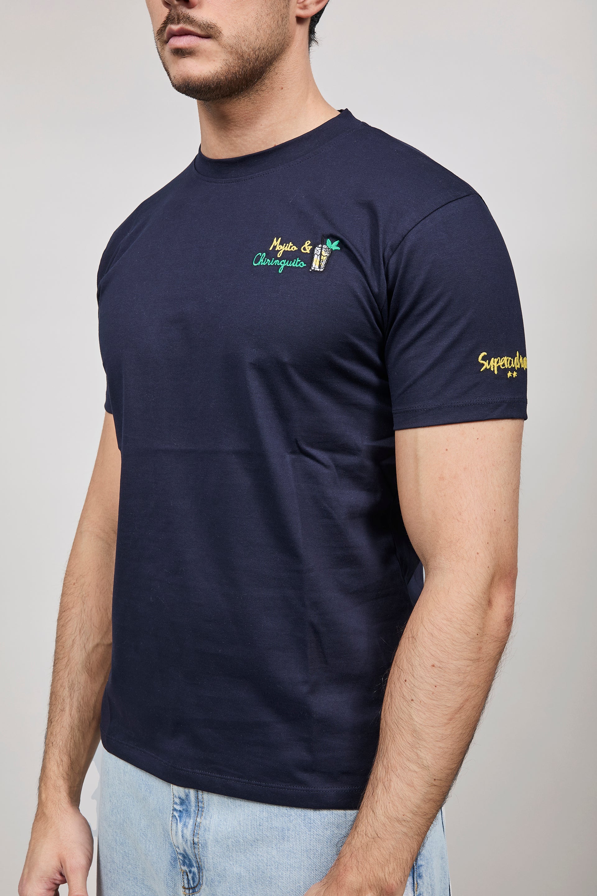 T-shirt Superculture Blu A1873