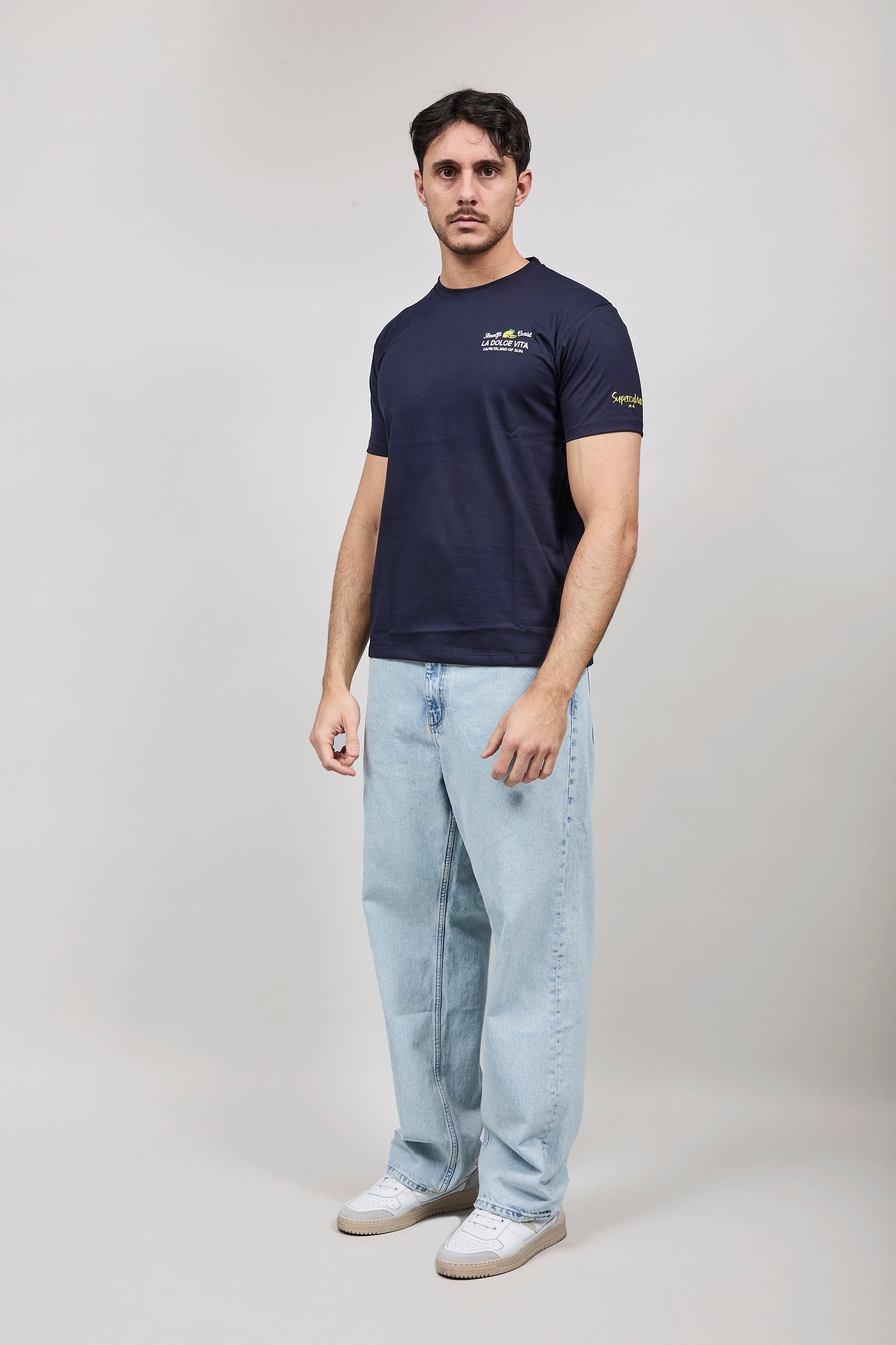 T-shirt Superculture Blu A1849