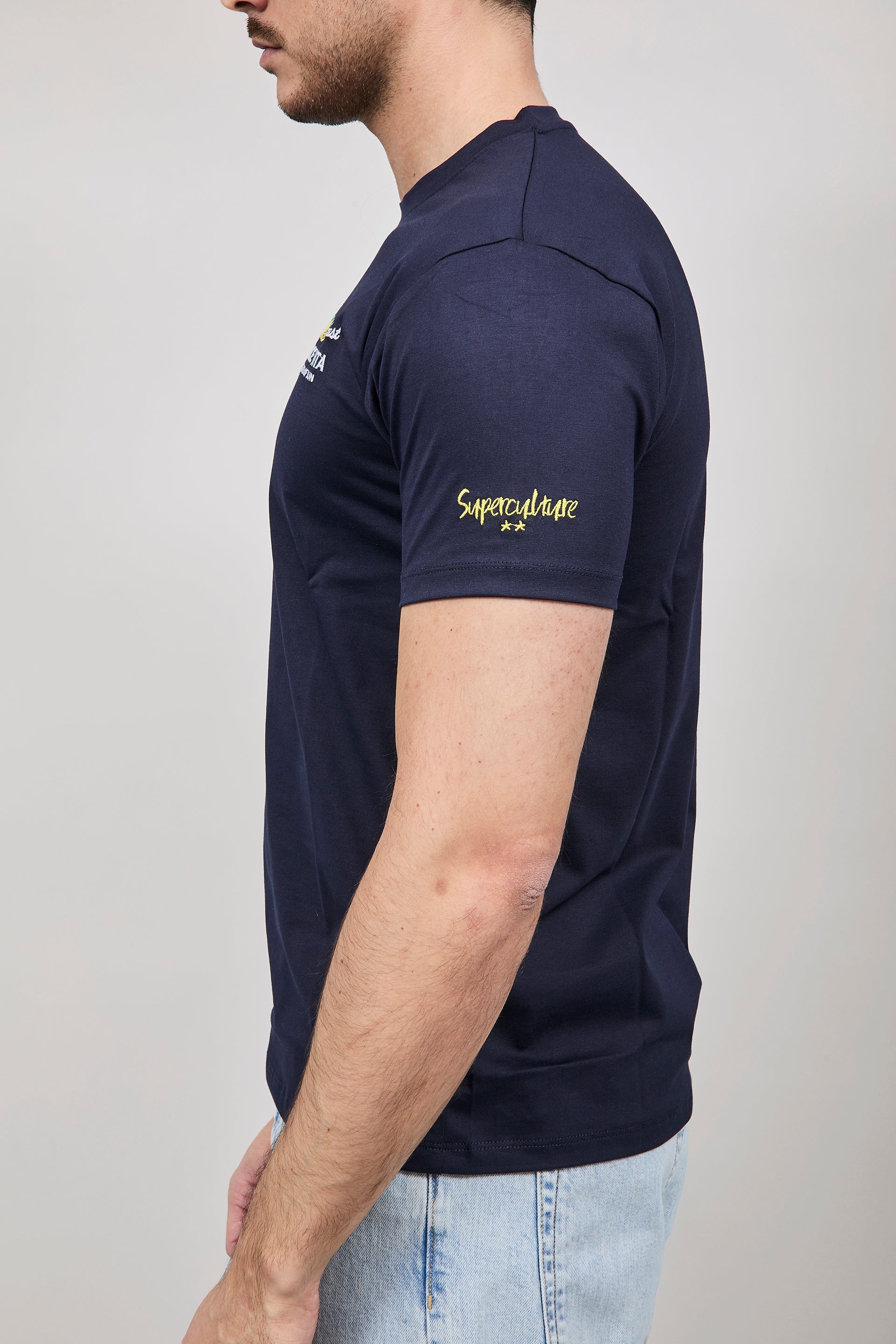 T-shirt Superculture Blu A1849
