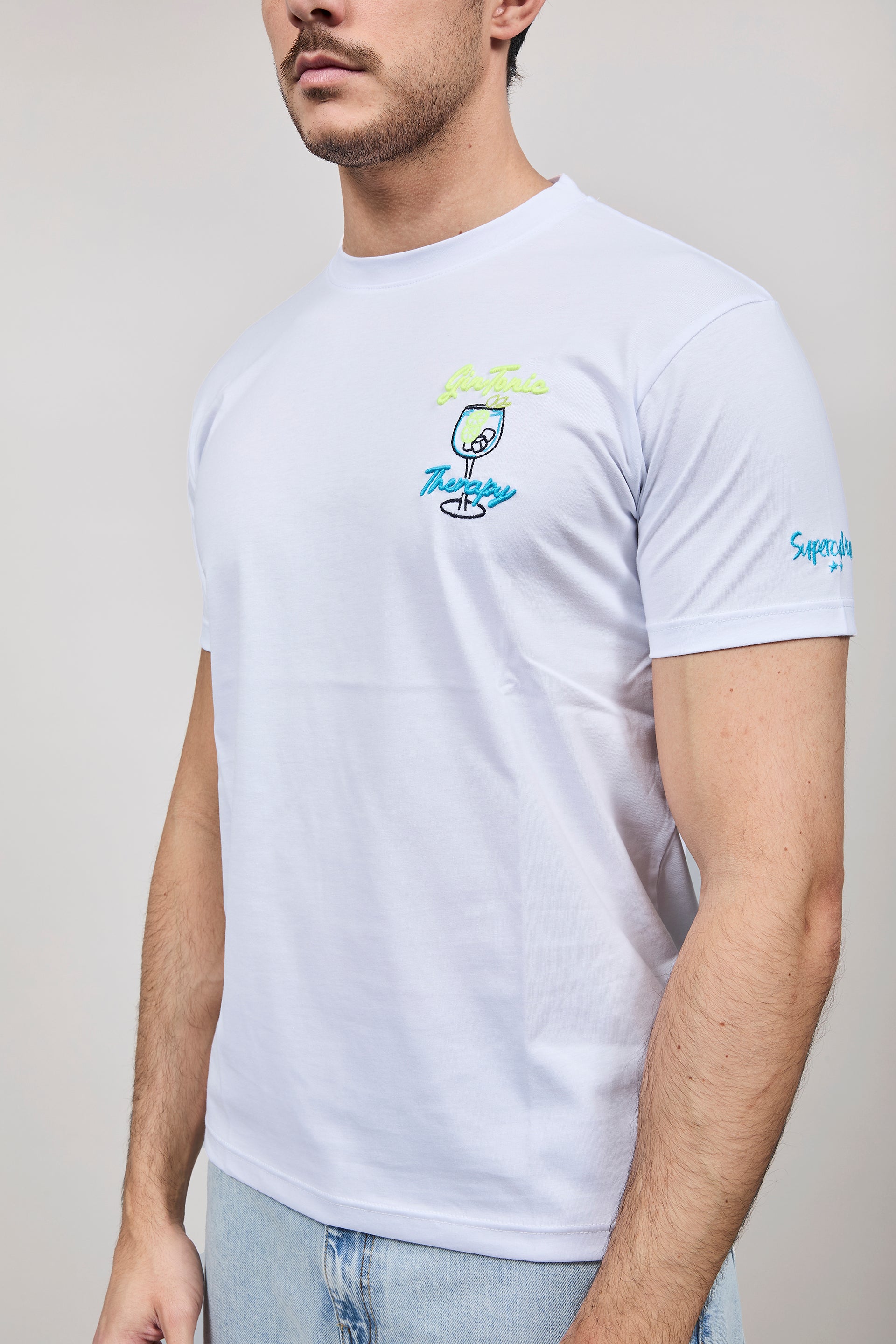 T-shirt Superculture Bianca A1839