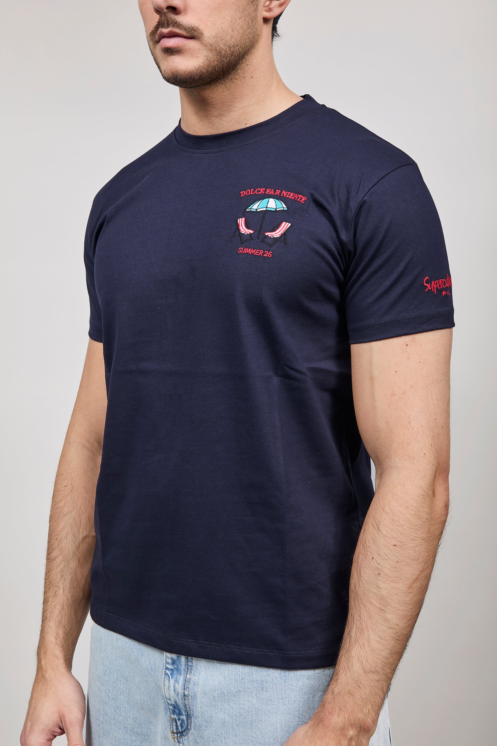 T-shirt Superculture Blu A1823