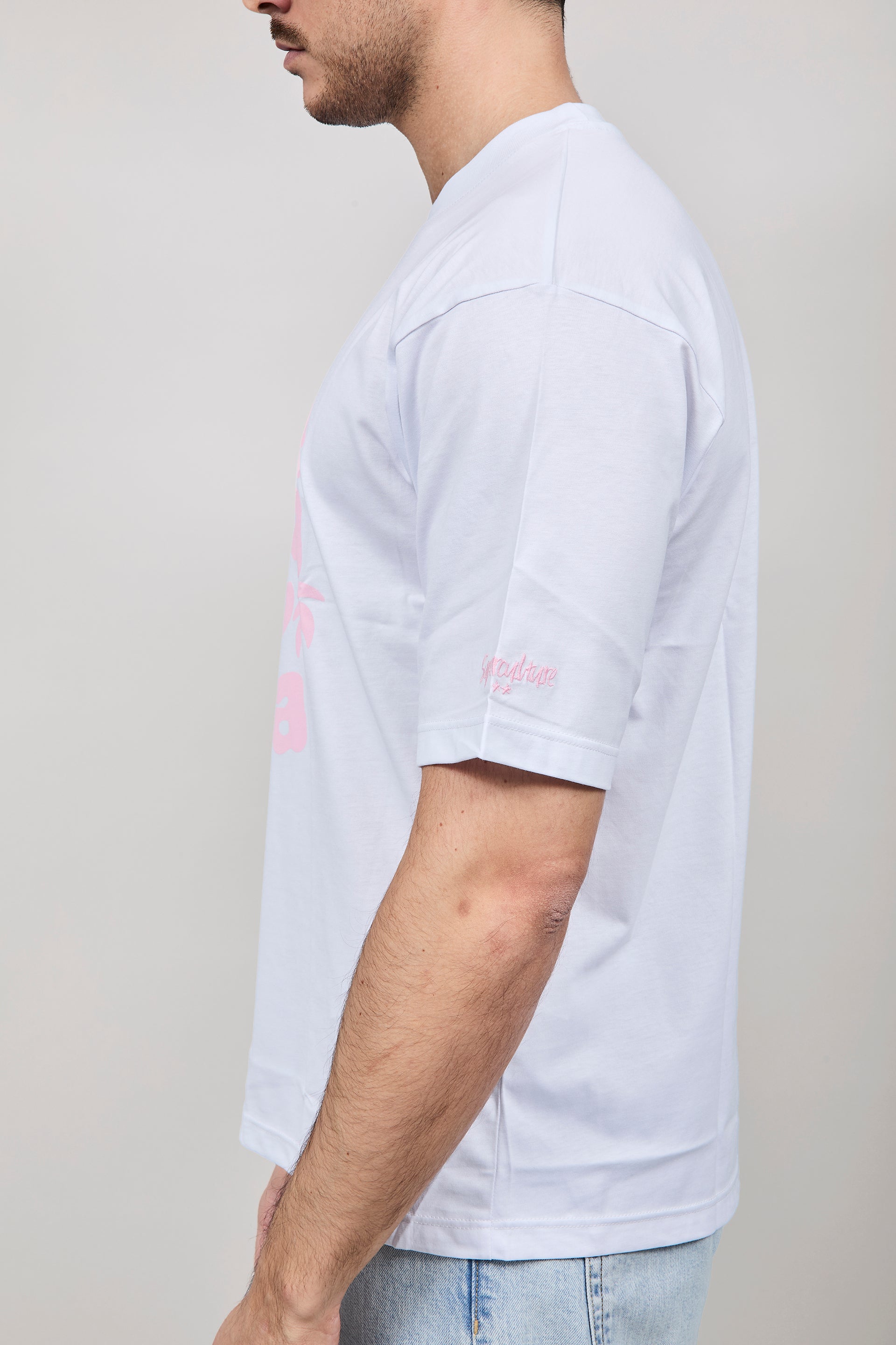 T-shirt Superculture Bianca A1949