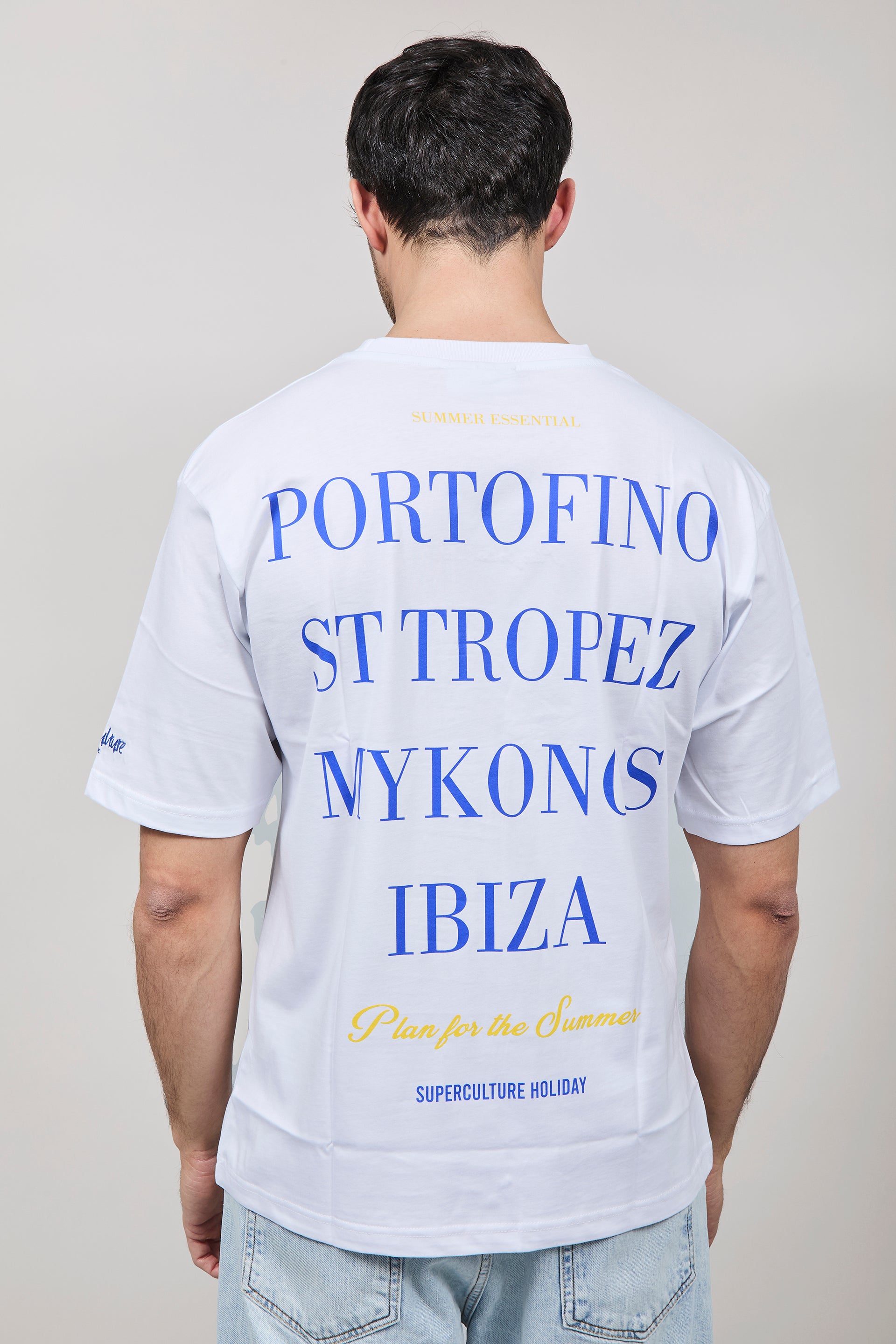 T-shirt Superculture Bianca A1955