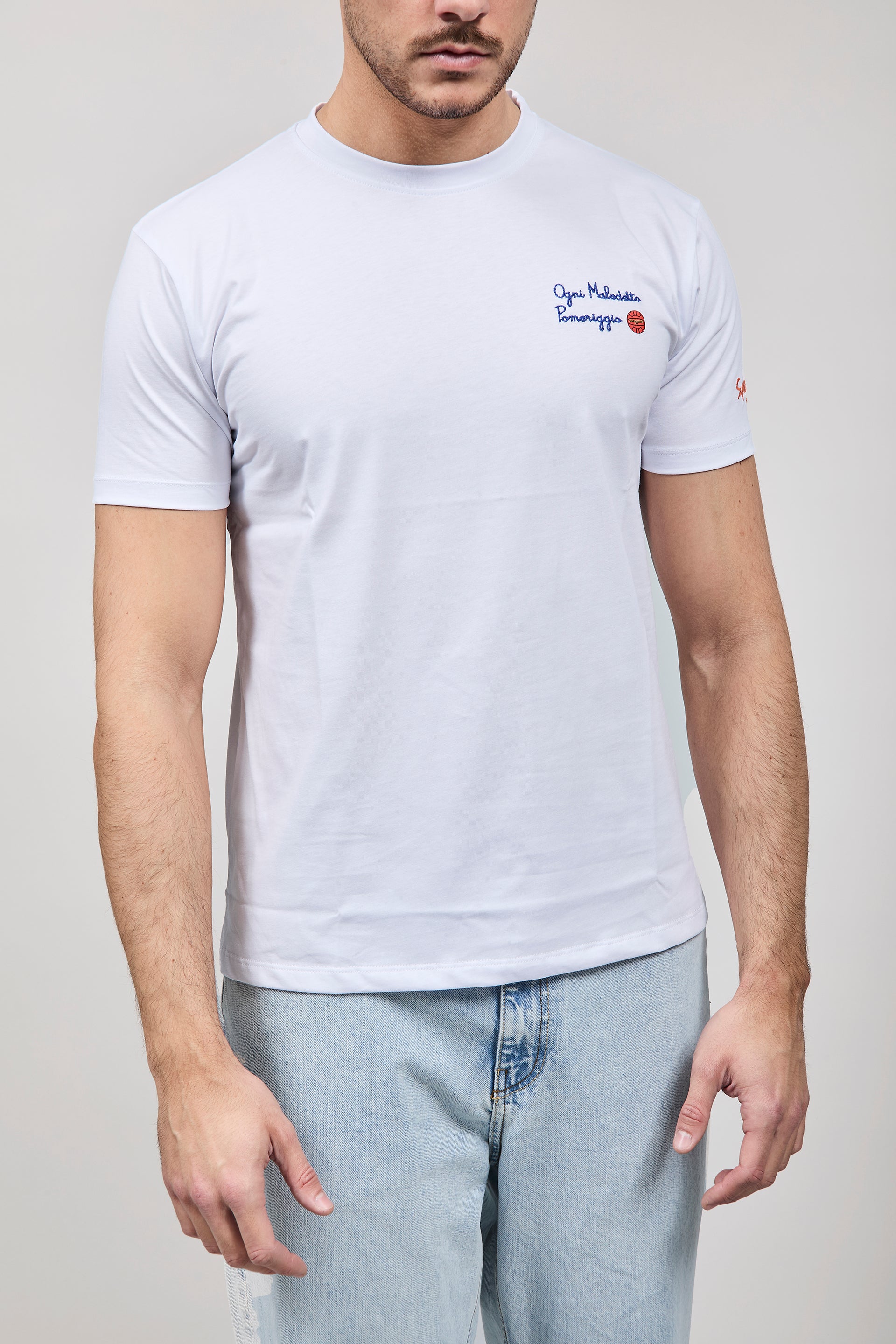T-shirt Superculture Bianca A1907