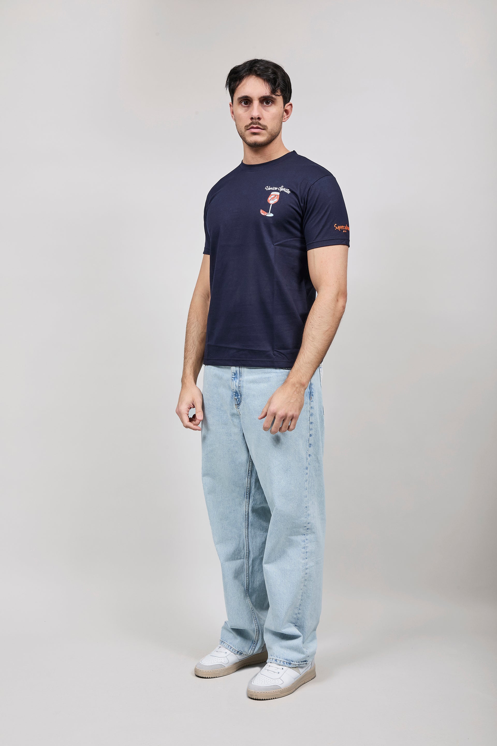 T-shirt Superculture Blu A1821