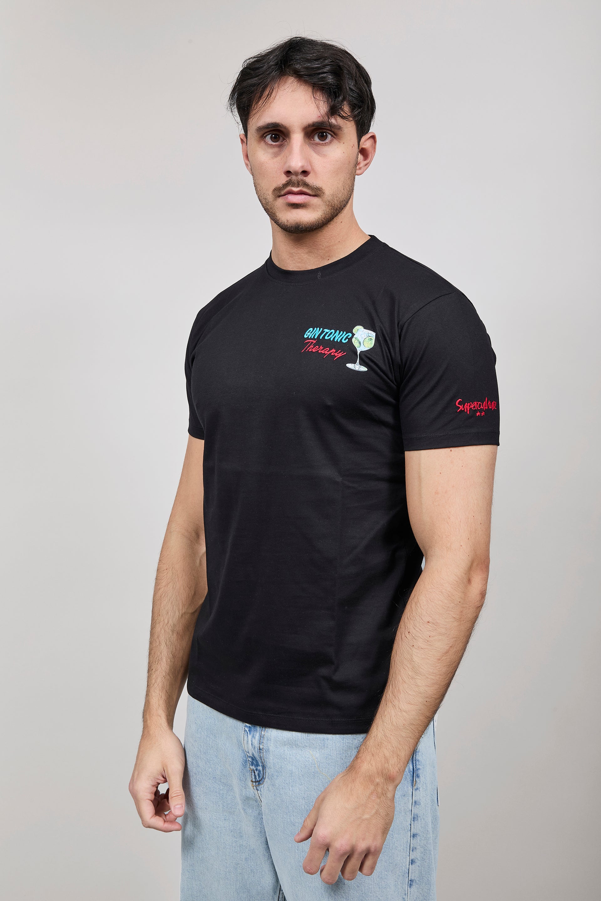 T-shirt Superculture Nera A1905