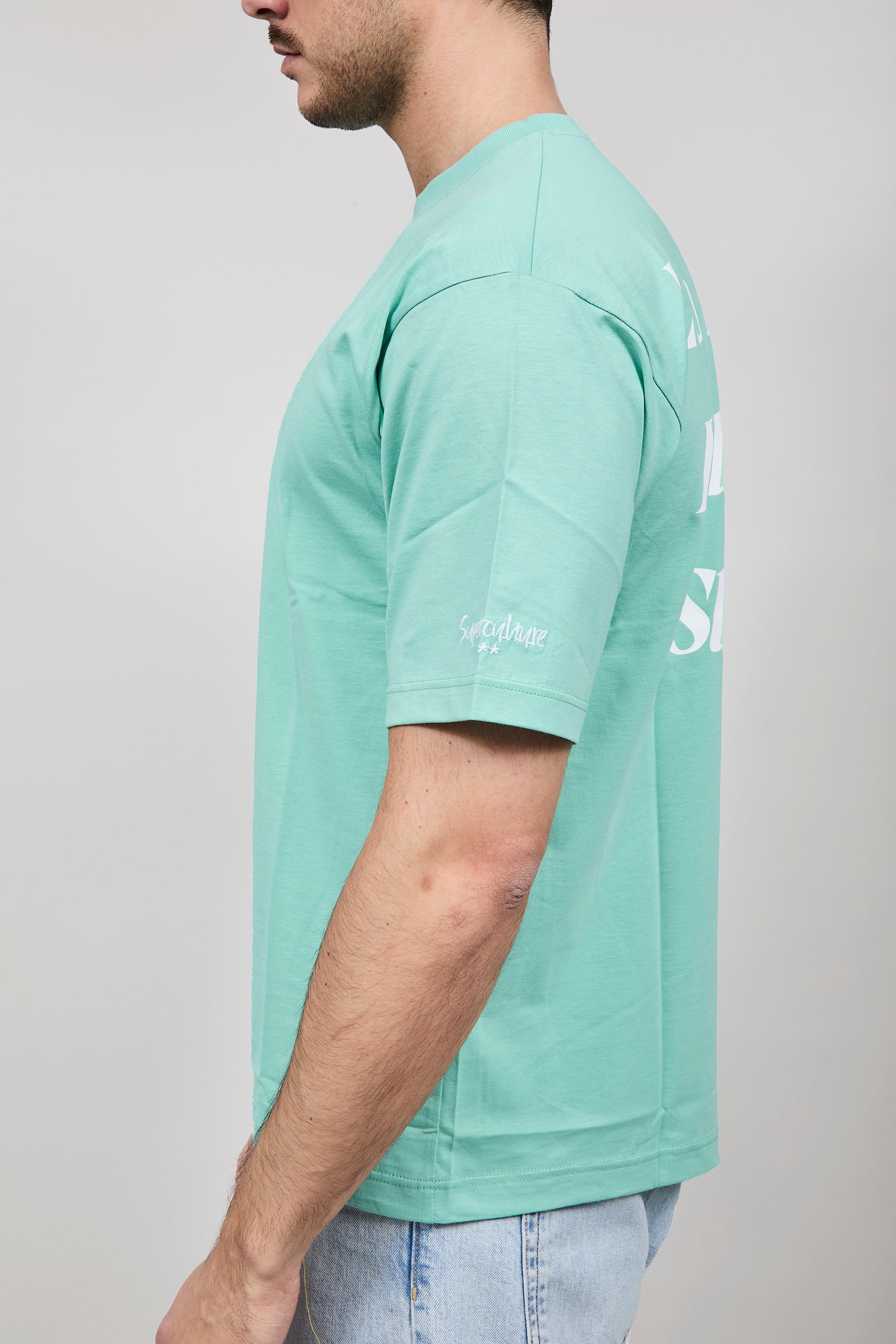 T-shirt Superculture Menta A1967