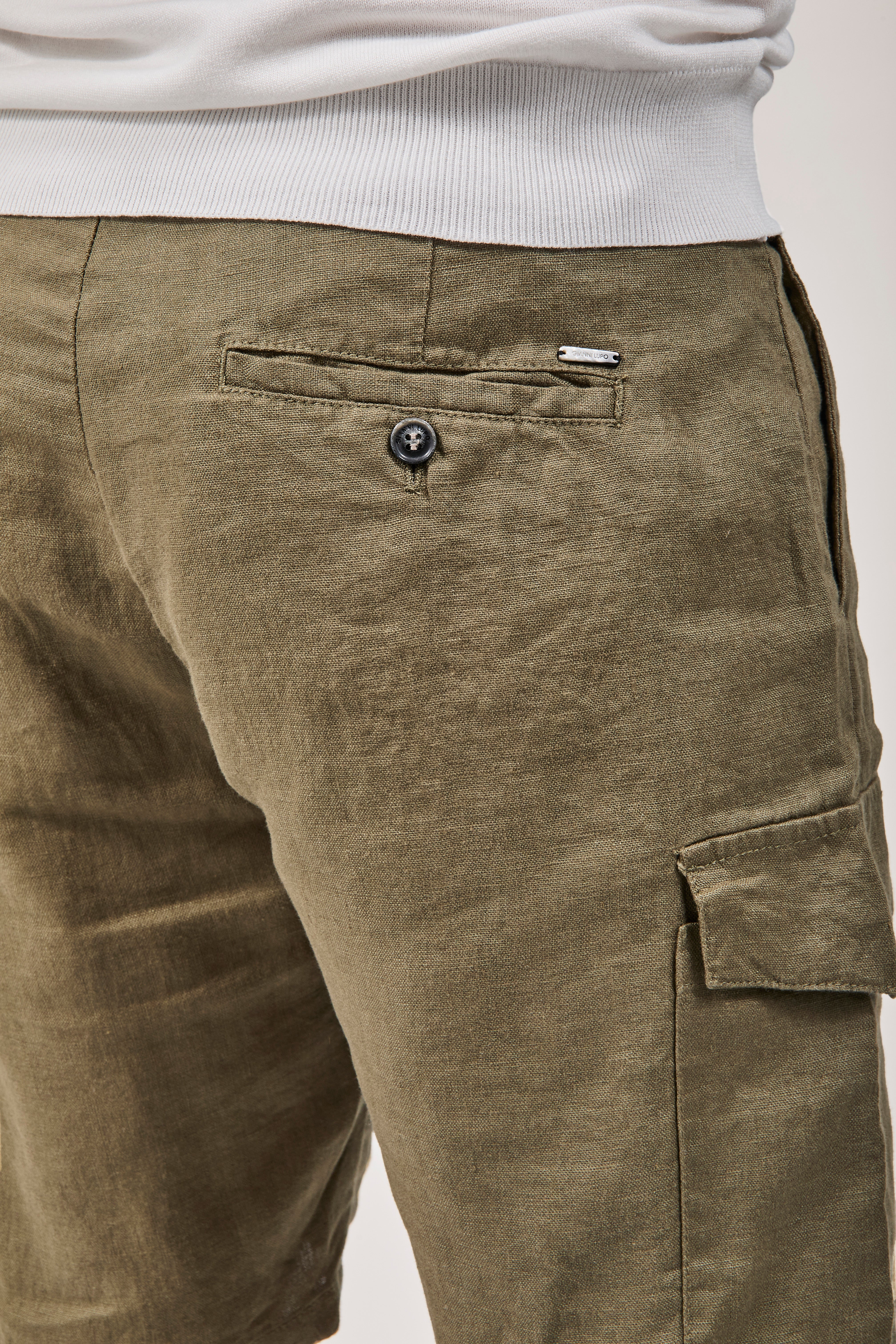 Bermuda Gianni Lupo Lino Militare 5209