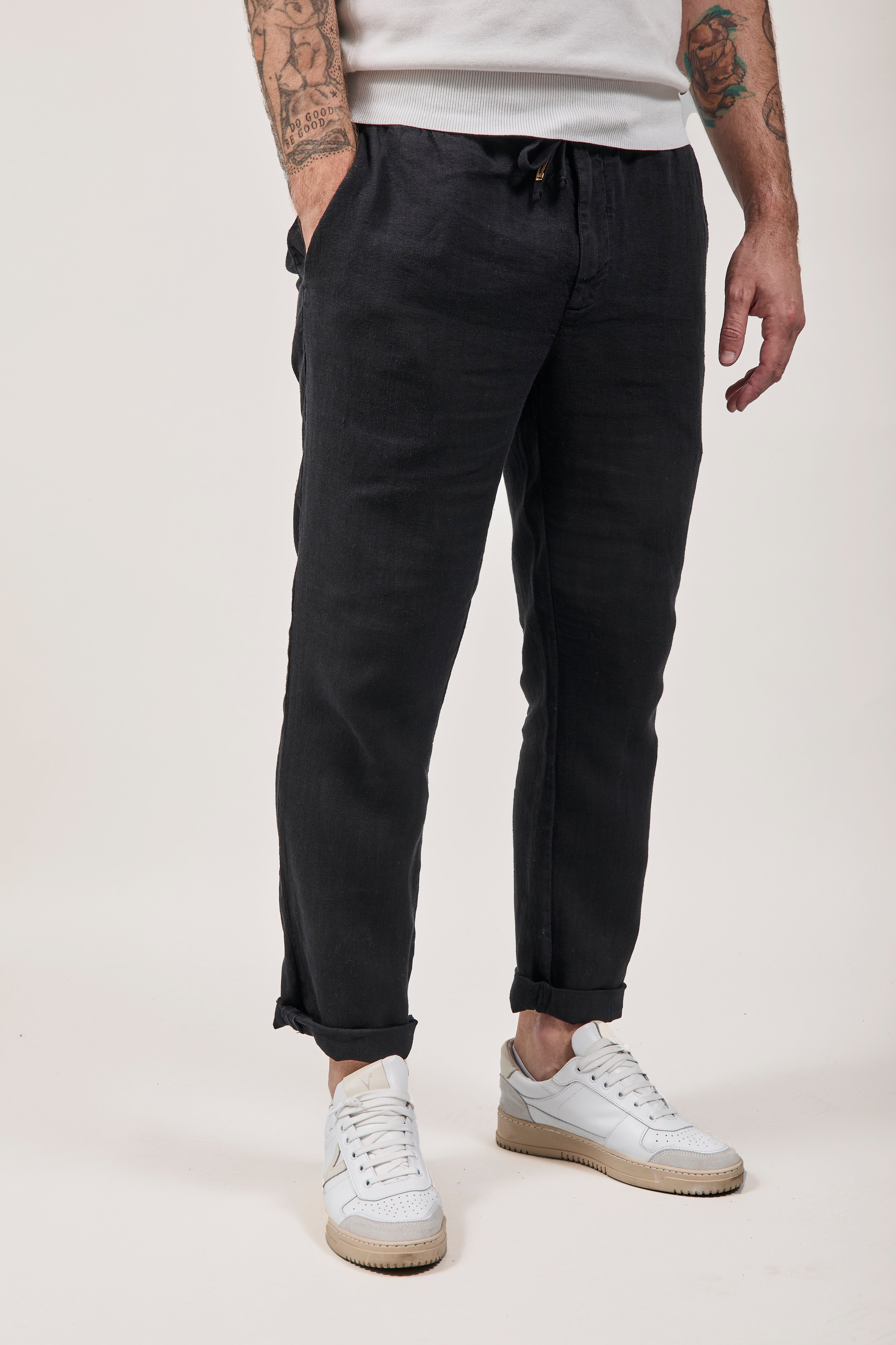 Pantalone Clark Lino Lewis T016 Nero