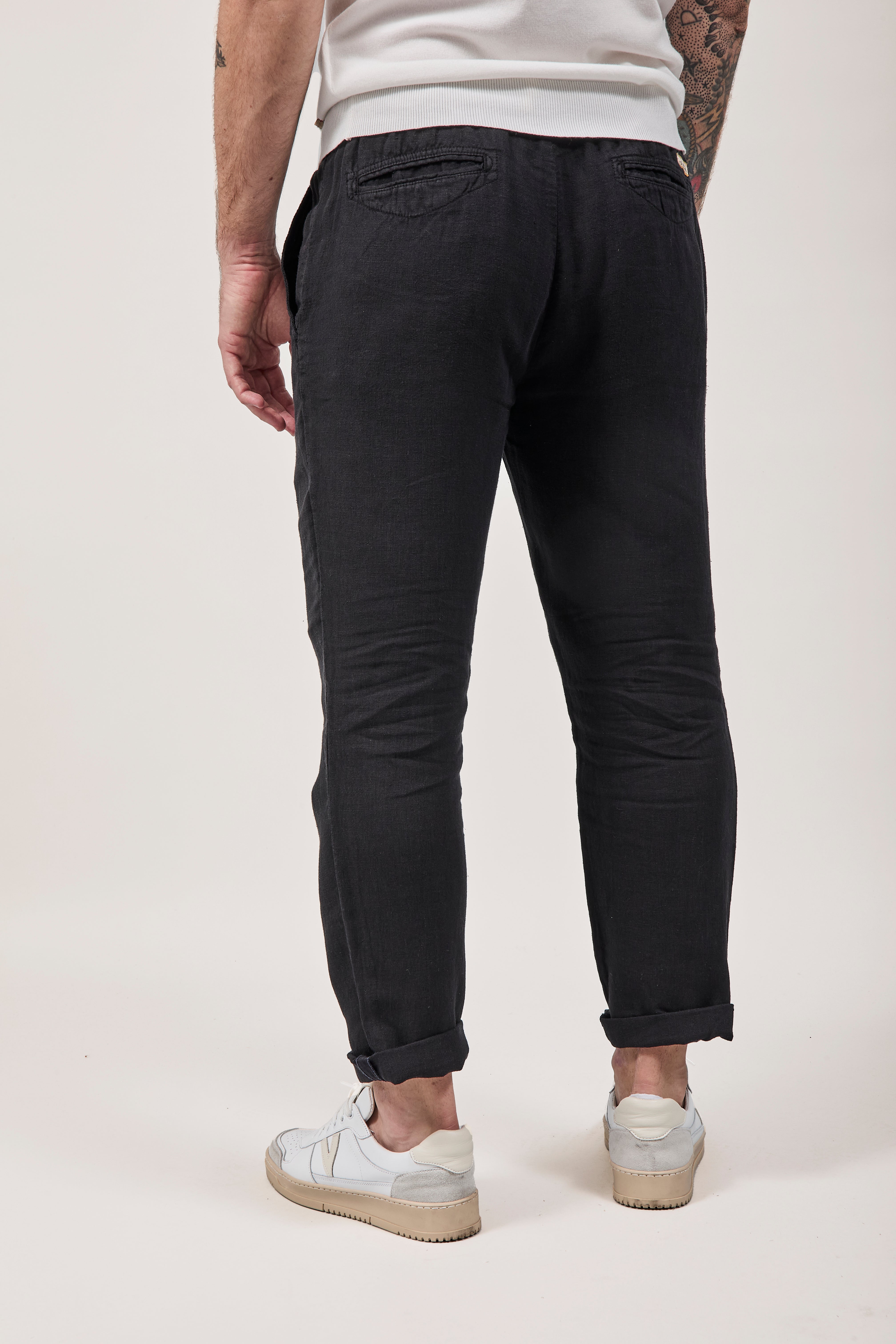 Pantalone Clark Lino Lewis T016 Nero