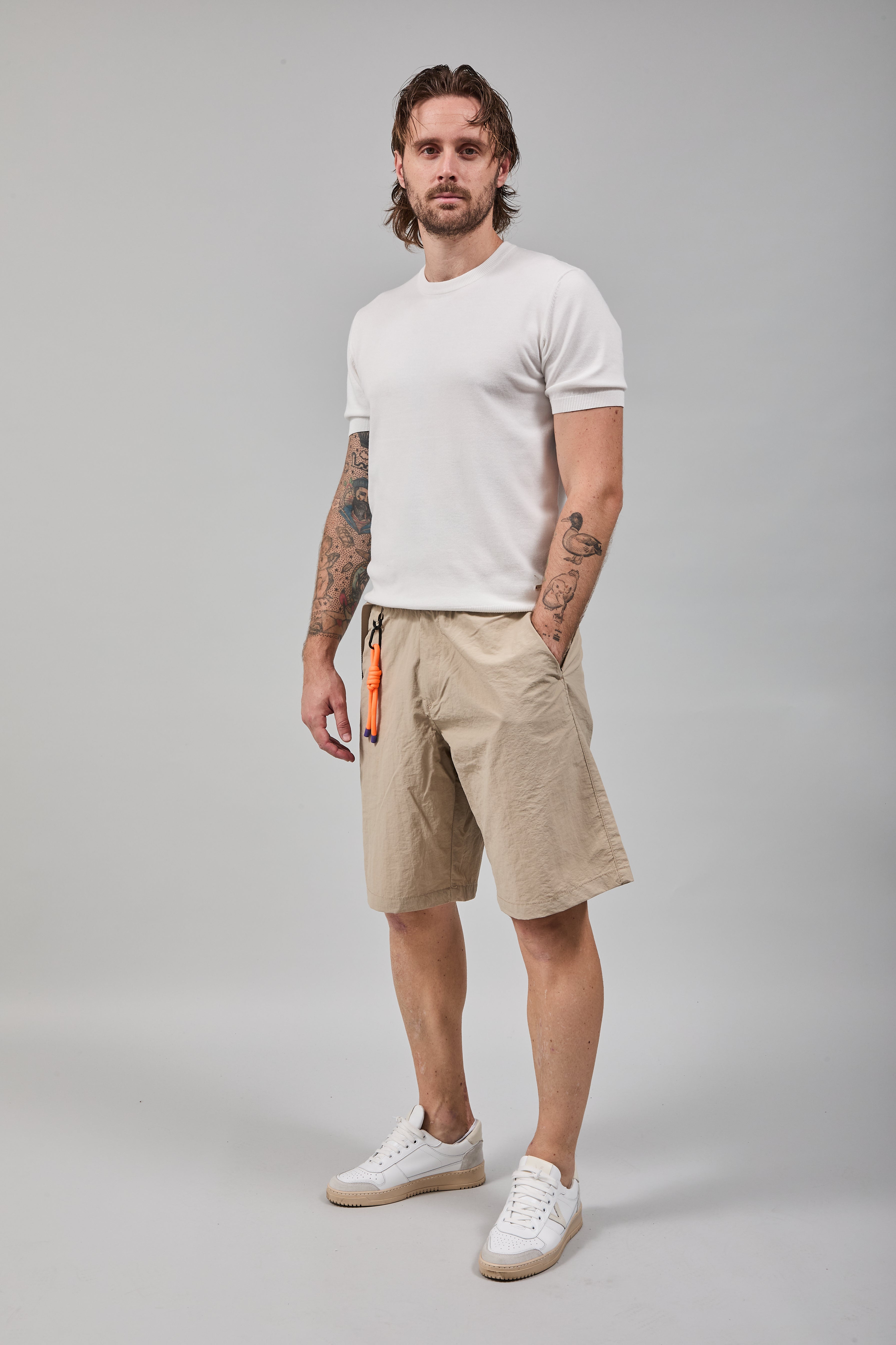 Bermuda Berna Tecnico Beige