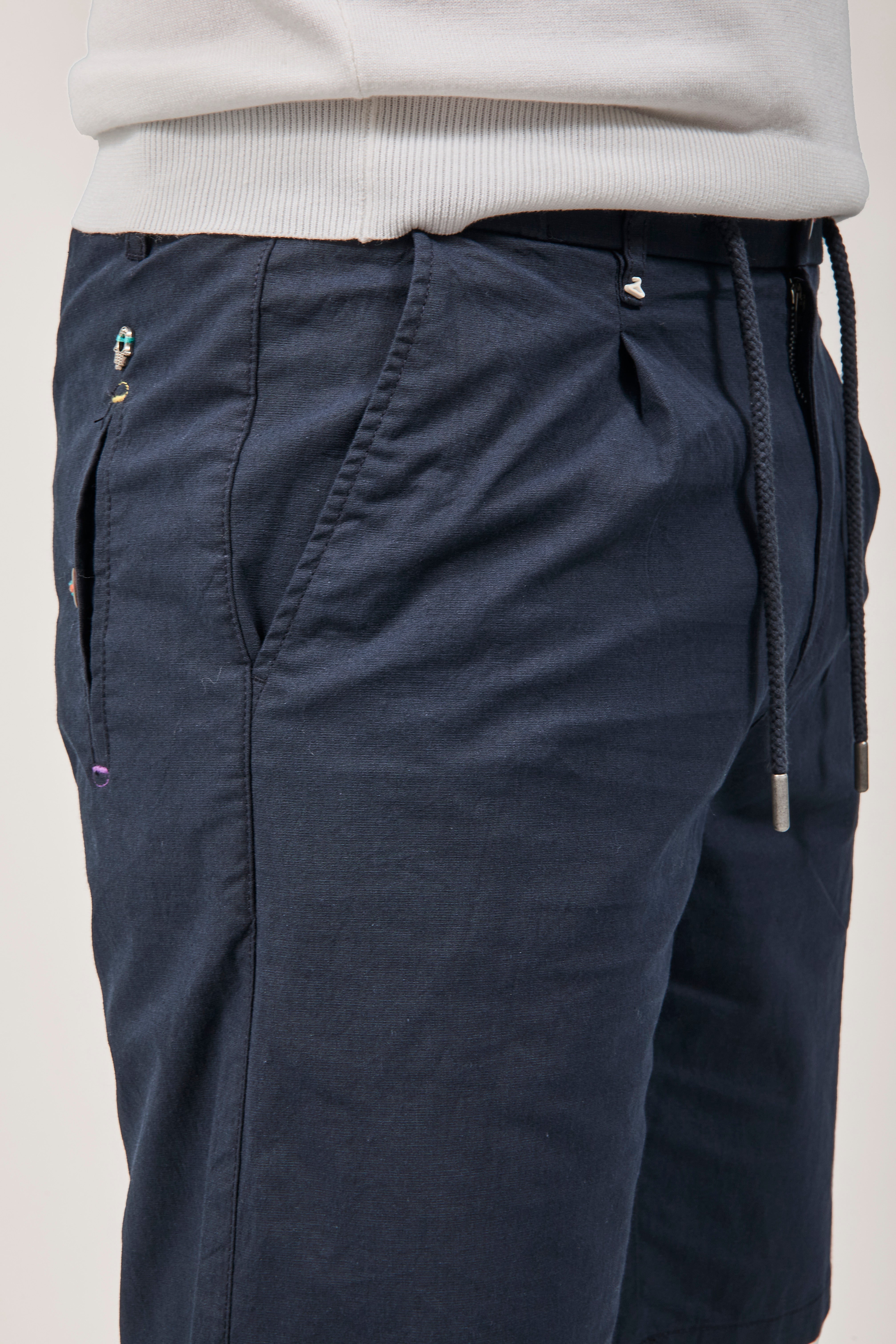 Bermuda Berna Lino Blu 239
