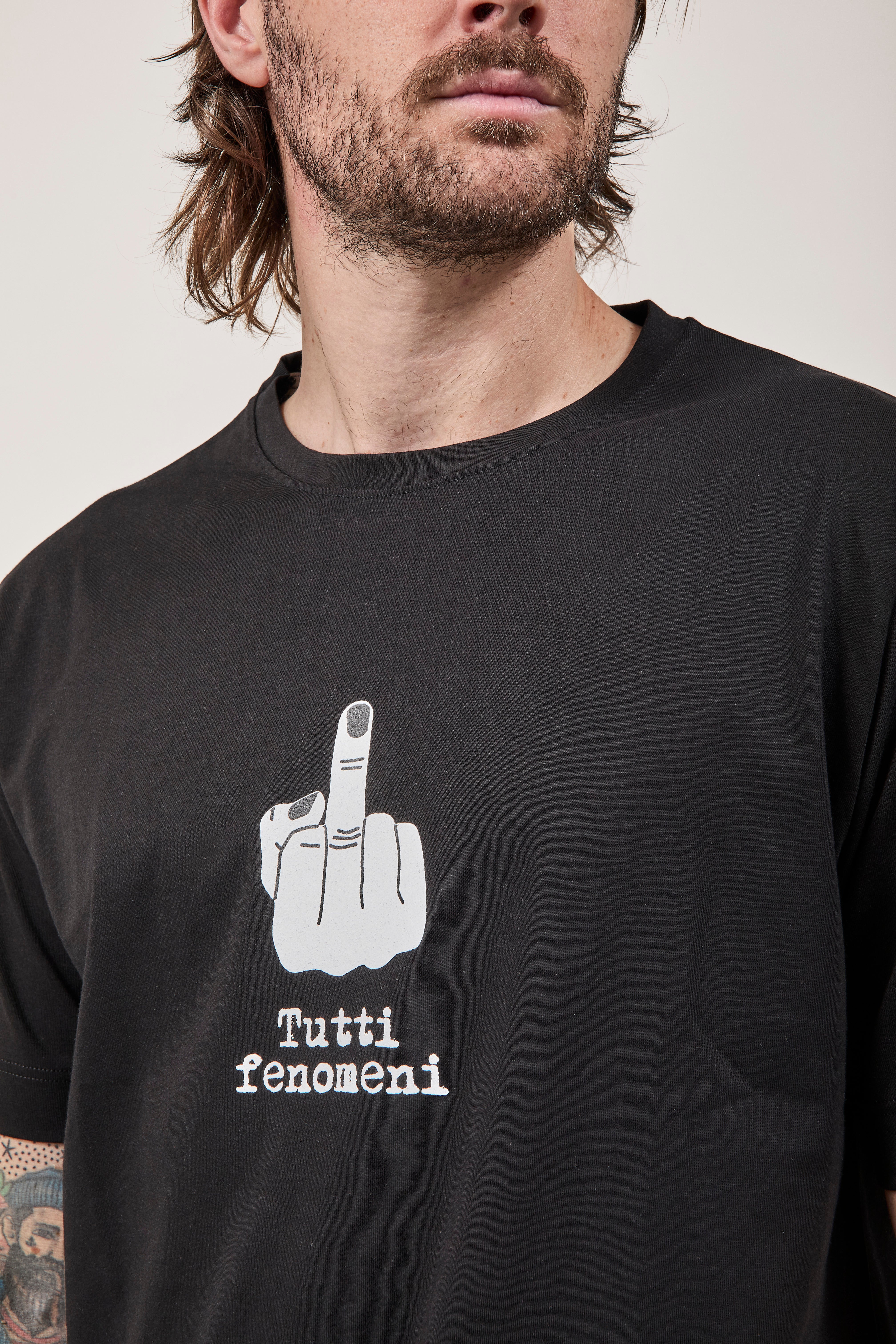 T-shirt Berna Dito Medio Nera