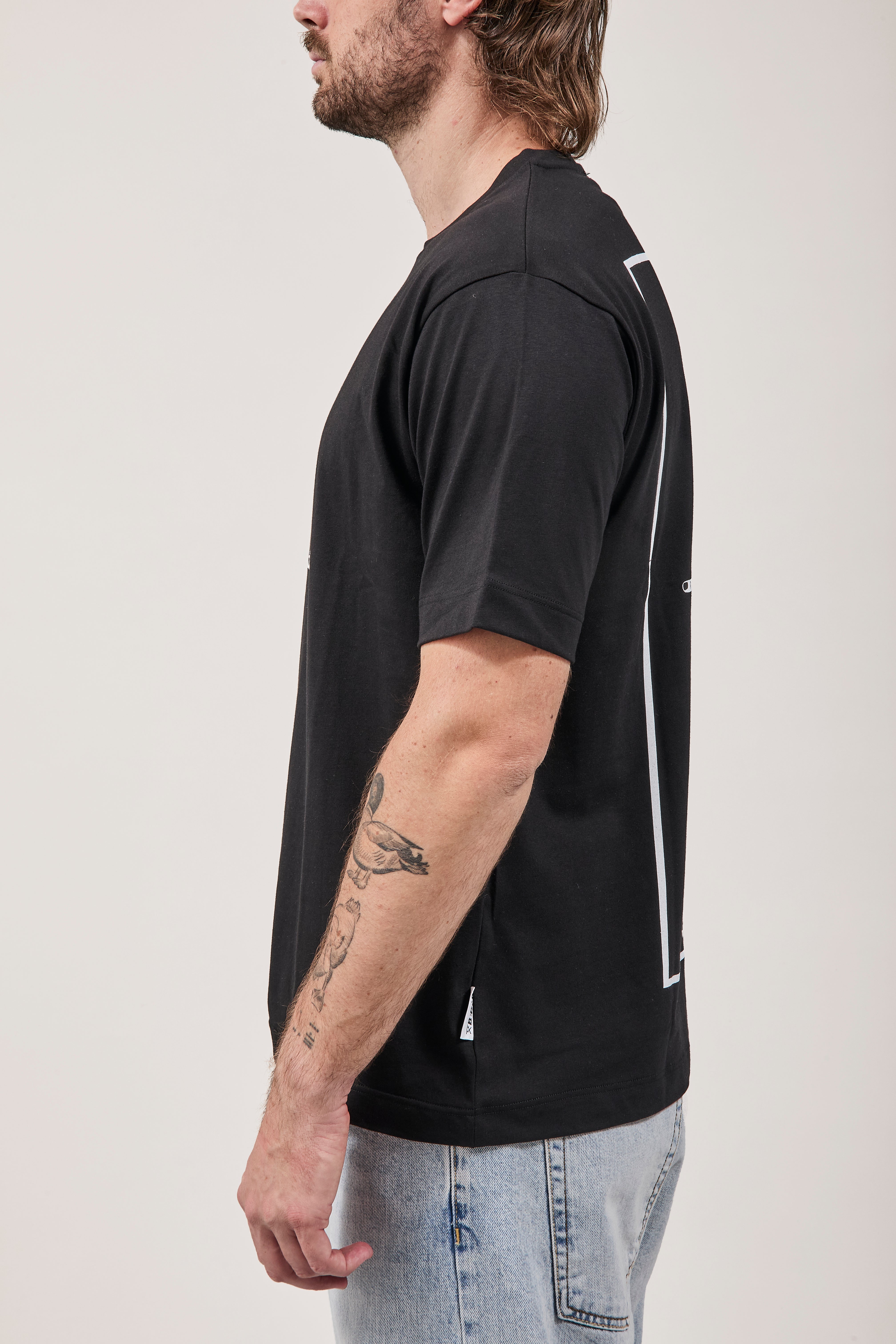 T-shirt Berna Dito Medio Nera