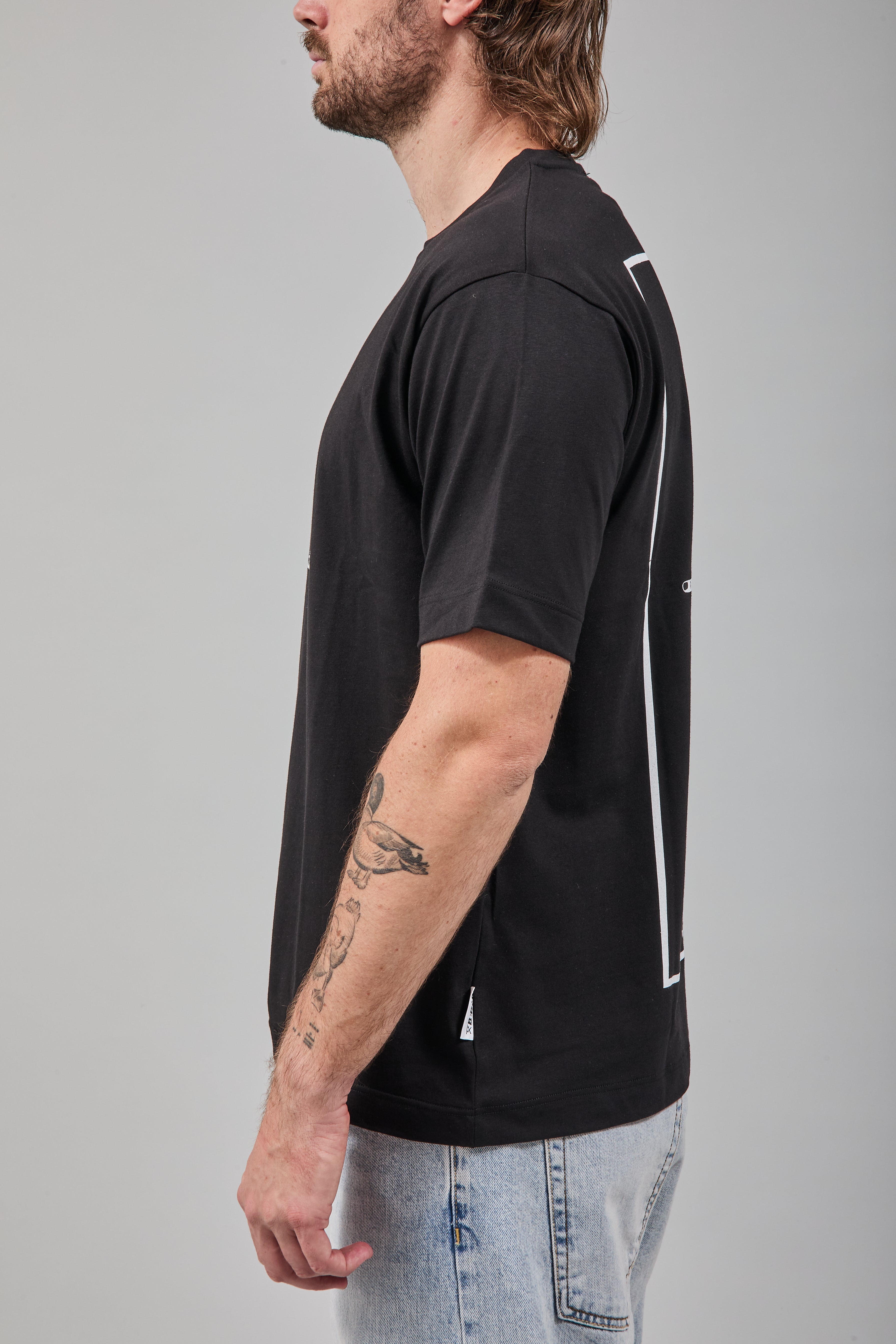 T-shirt Berna Dito Medio Nera