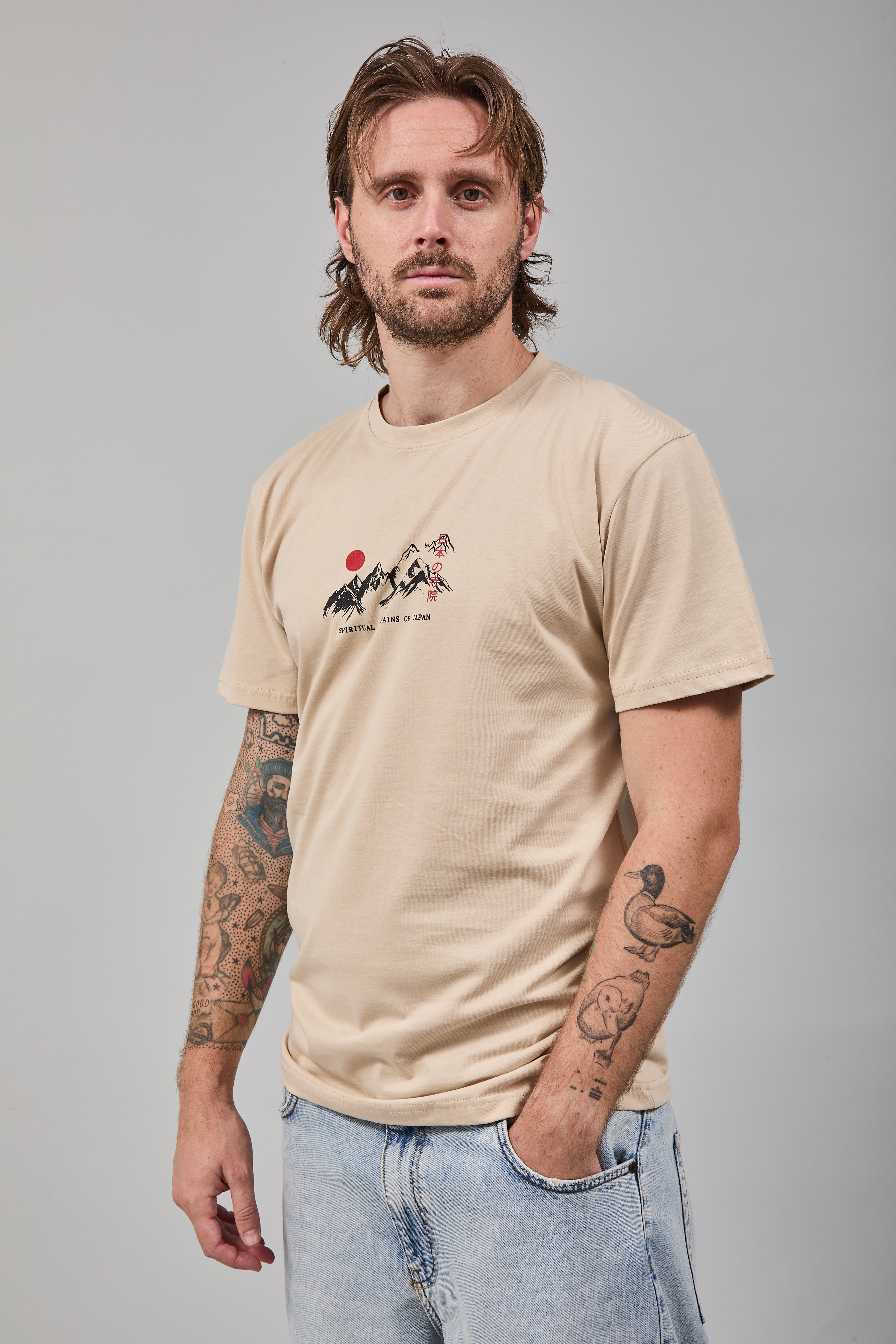T-shirt Berna Japanese Horizon