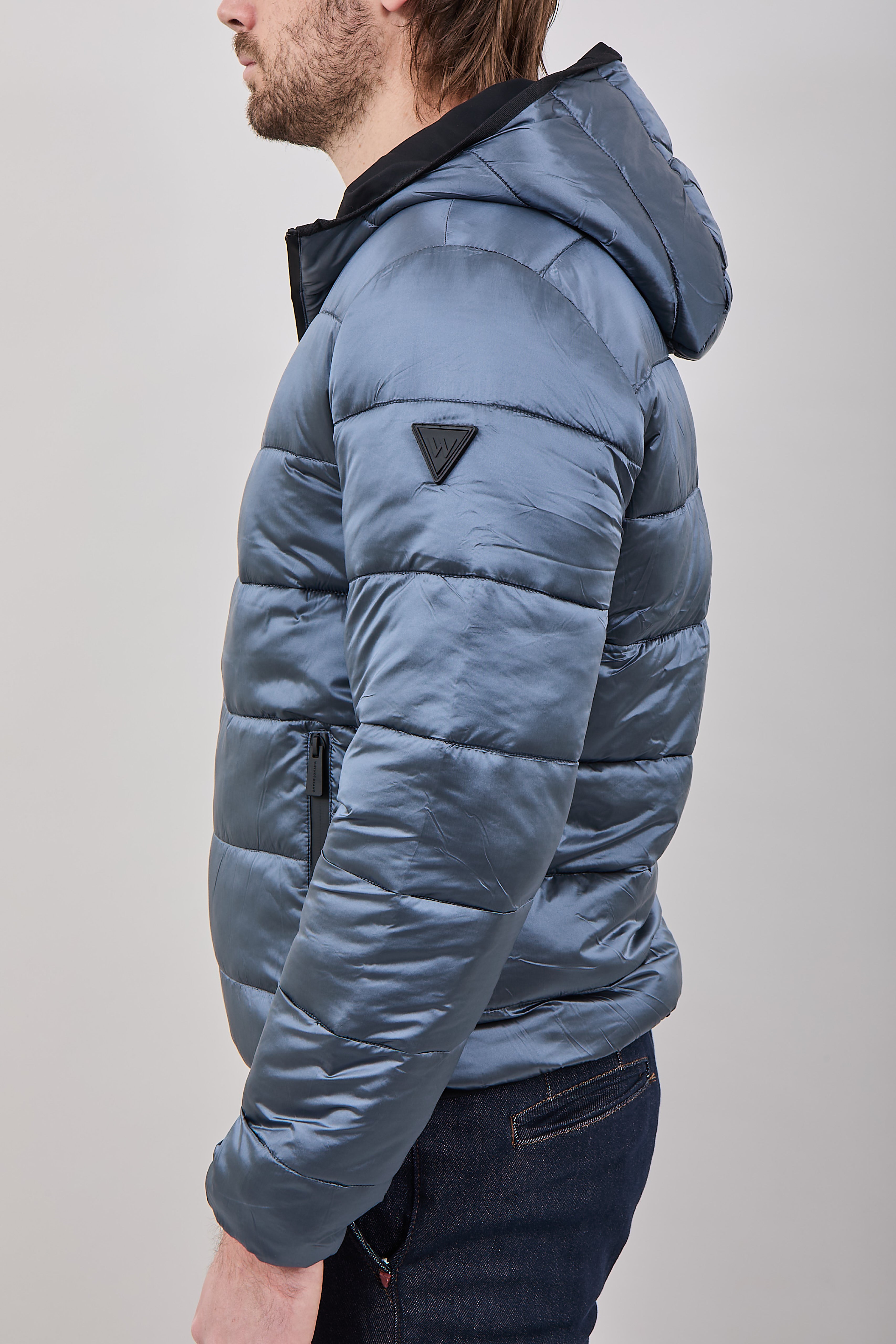 Piumino Reversibile Why Not Brand GH6 Nero/Blu