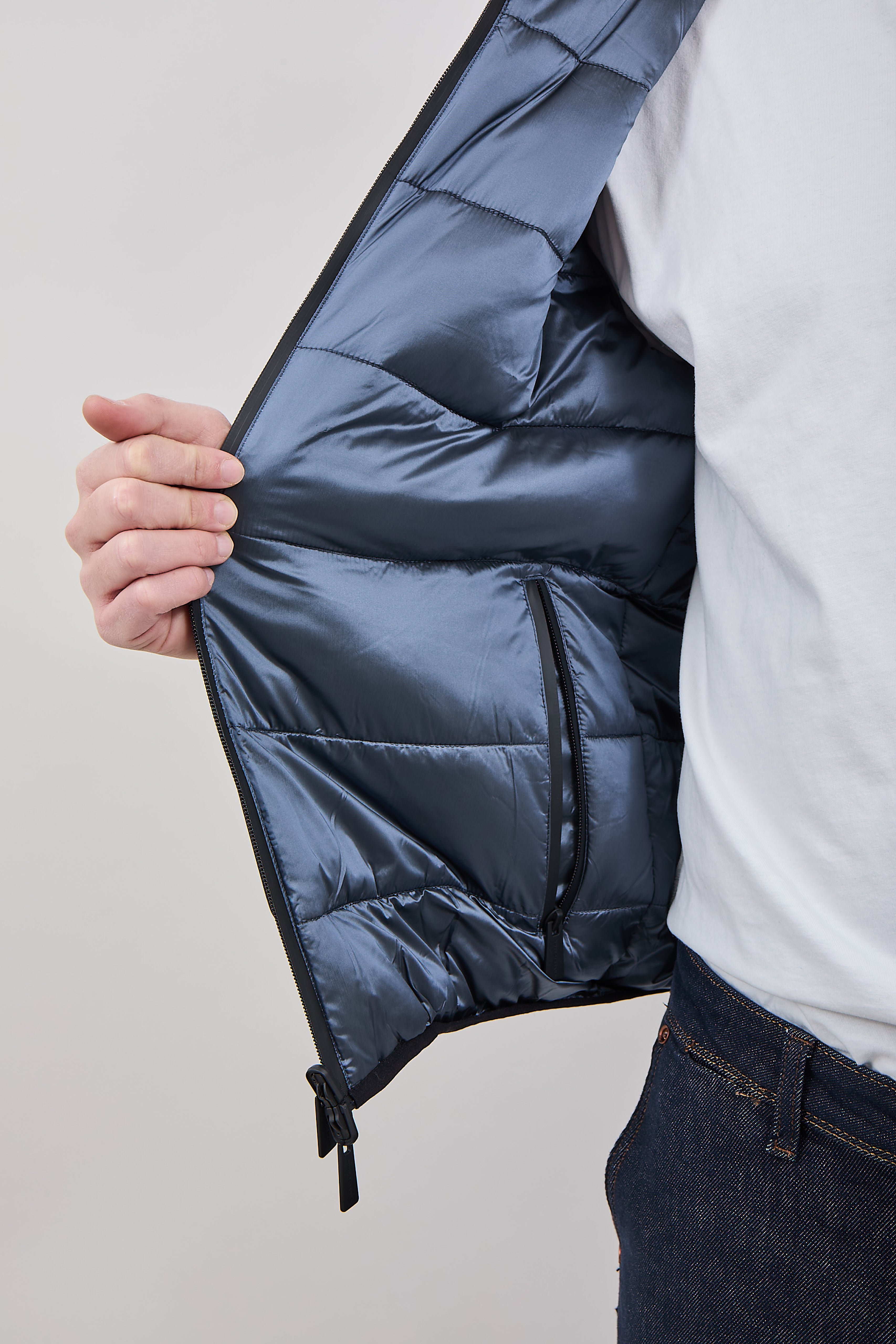 Piumino Reversibile Why Not Brand GH6 Nero/Blu