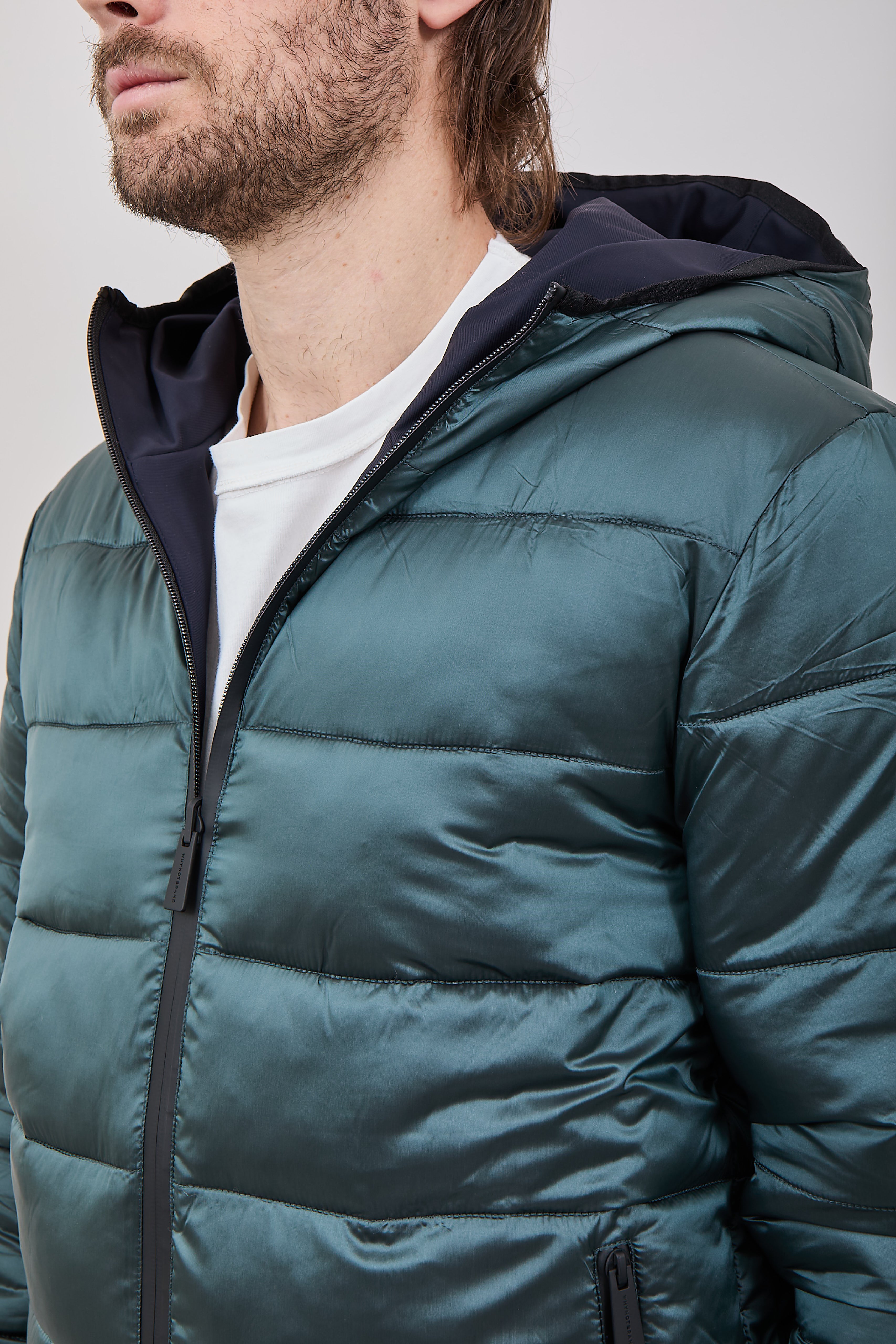 Piumino Reversibile Why Not Brand GH6 Blu/Verde